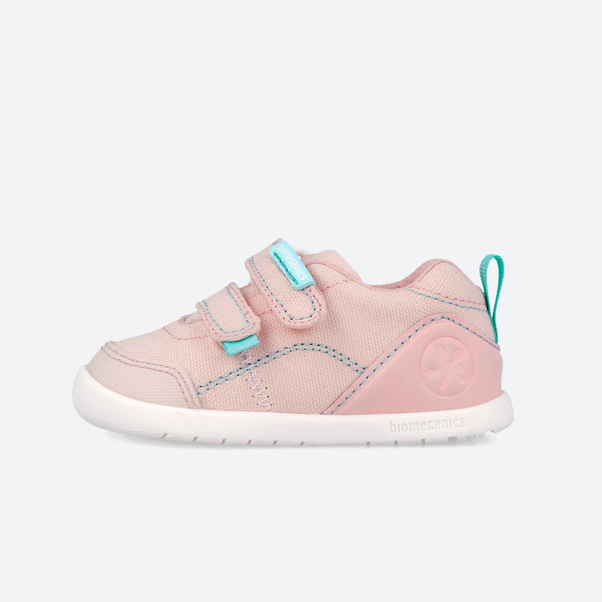 Zapatillas Barefoot Bebé Biomecanics 262190E Rosas Cierre Adherente 6/7