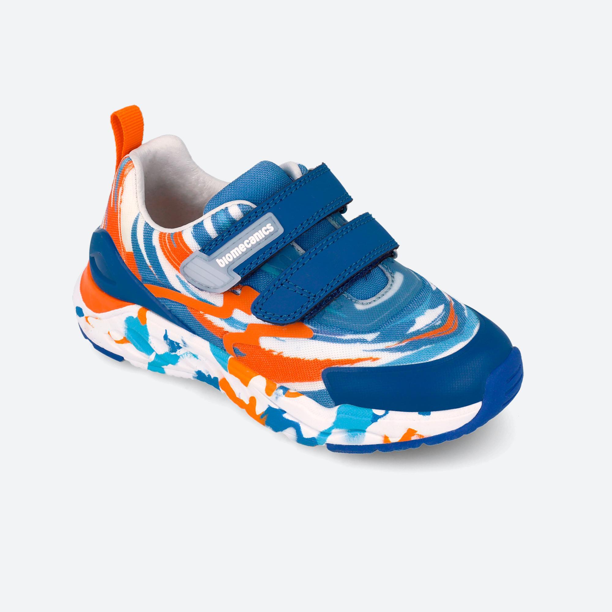 Zapatillas Niño Biomecanics 262271A Azules Cierre Adherente 4/6
