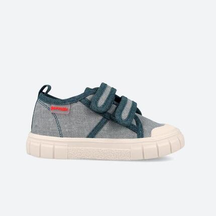 Zapatillas Barefoot Niño Garvalín 262386A Grises Cierre Adherente