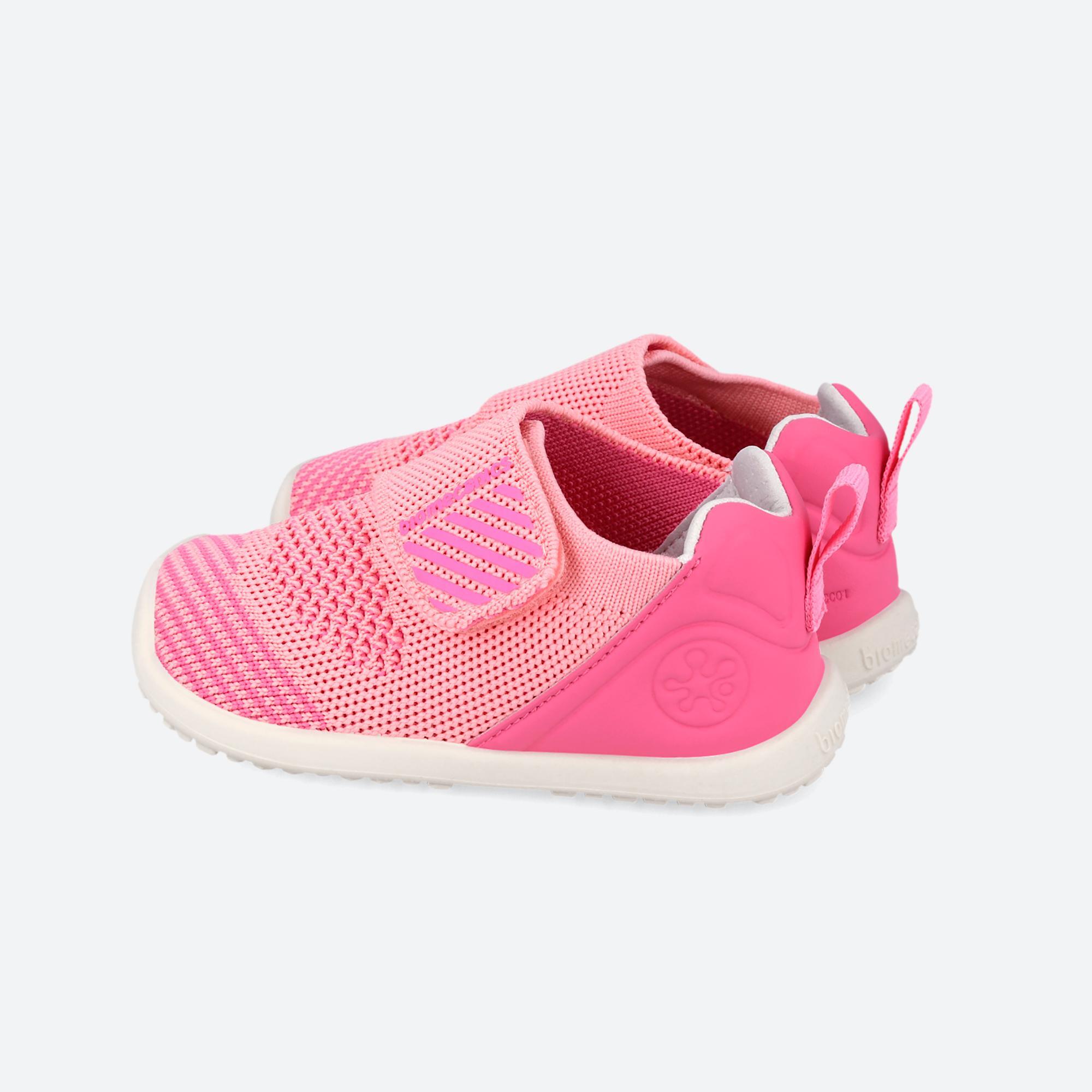 Sapatilhas Barefoot Bebé Biomecanics 262188e em Rosa com Velcro 5/7