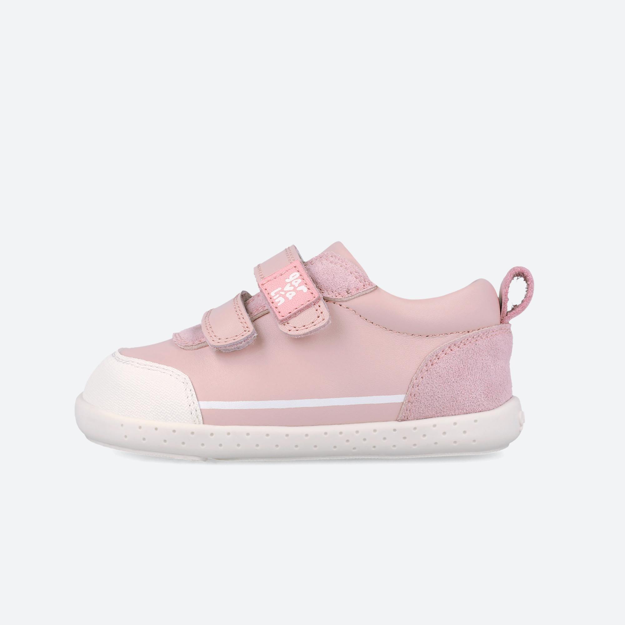 Zapatillas Primeros pasos Bebé Garvalín 262321C Rosas Cierre Adherente 6/7