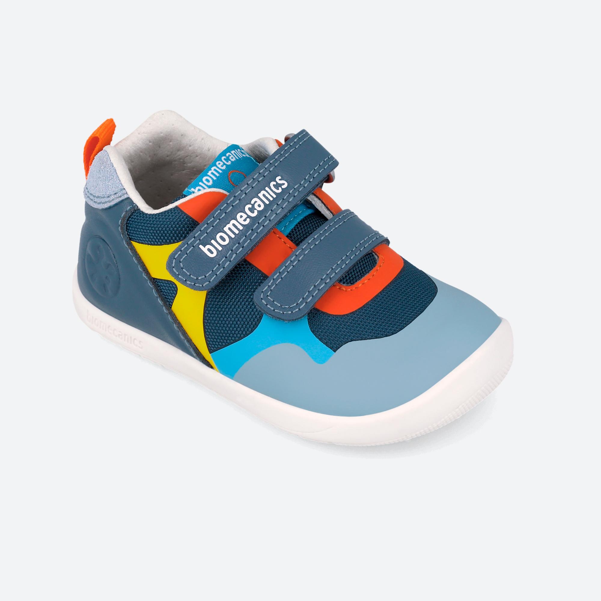 Sapatilhas Barefoot Bebé Biomecanics 262165a Azuis com Velcro 4/7