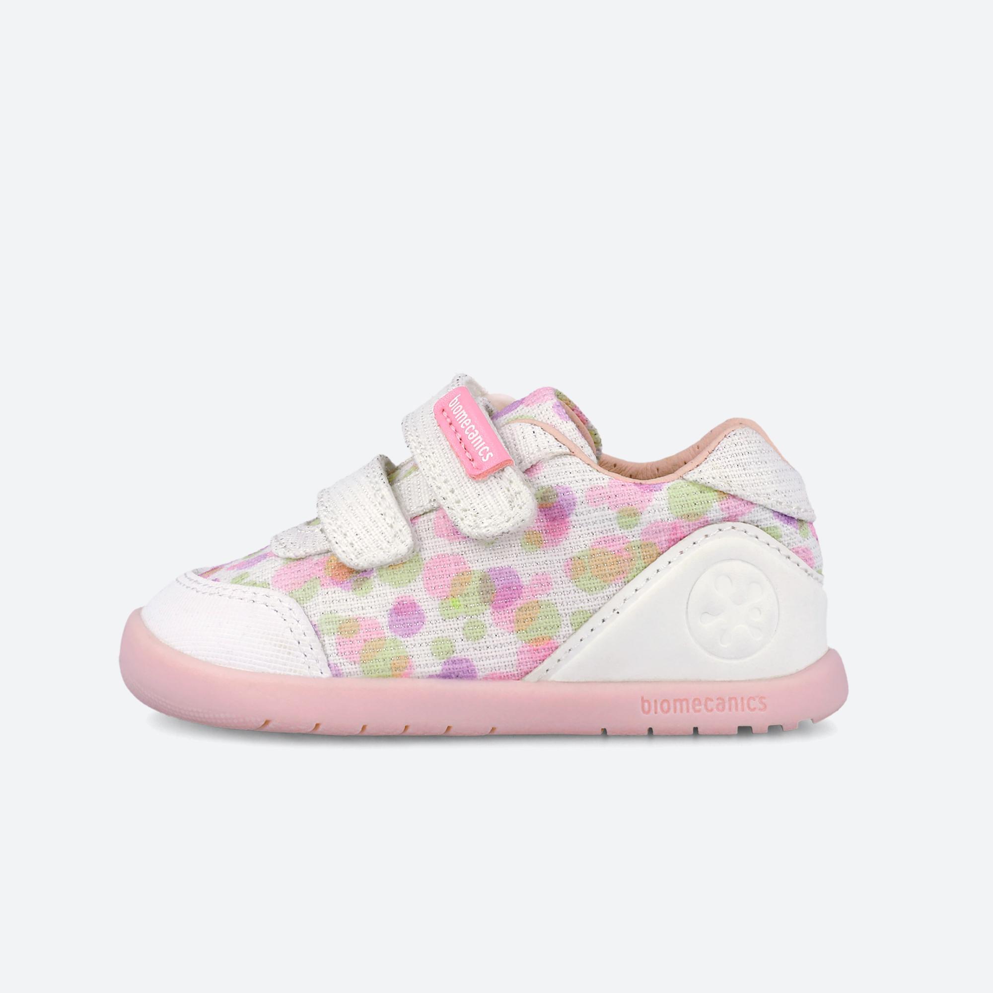 Zapatillas Barefoot Bebé Biomecanics 262192B Blancas Cierre Adherente 6/7