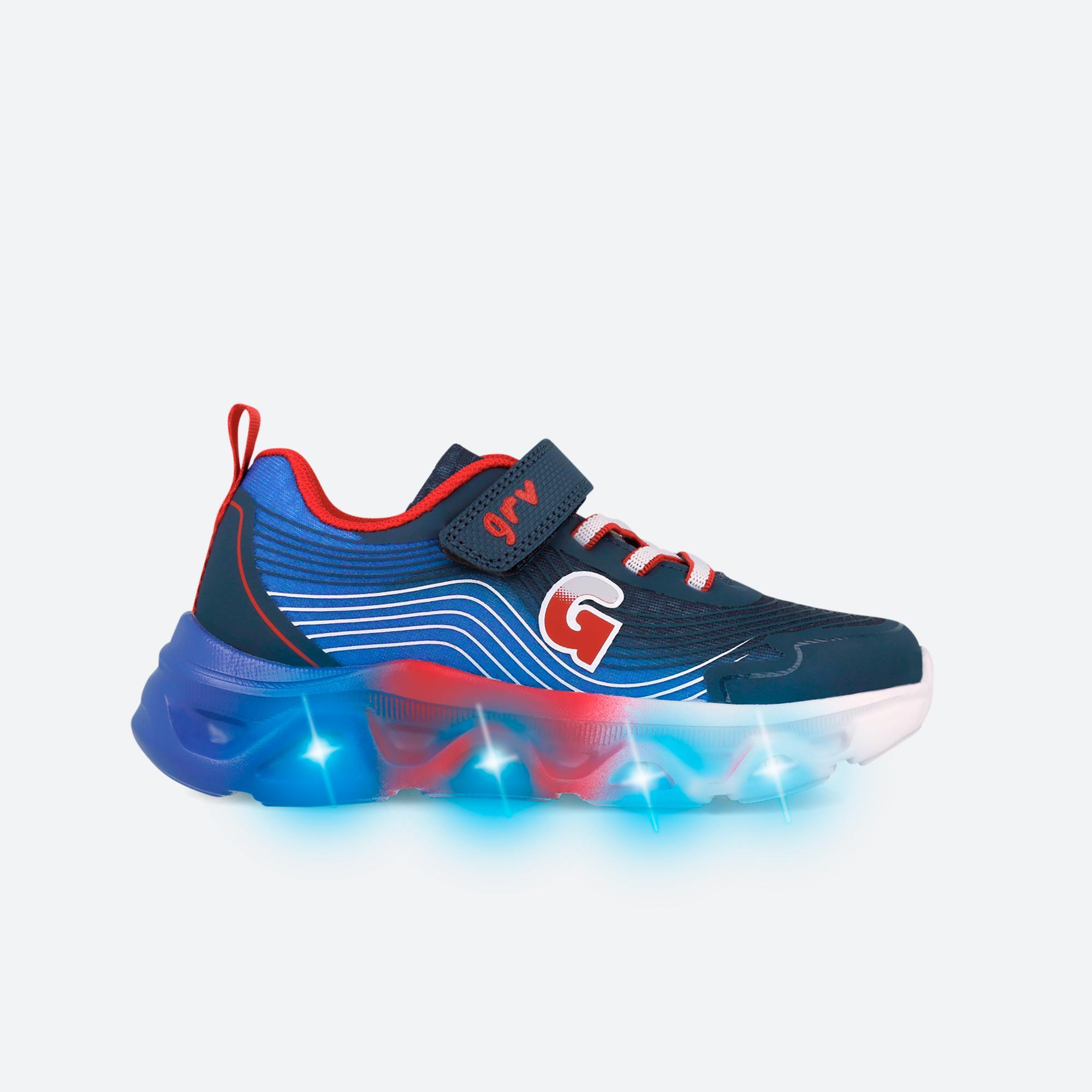 Zapatillas Niño Garvalín 262725A Azules Cierre Adherente 6/7
