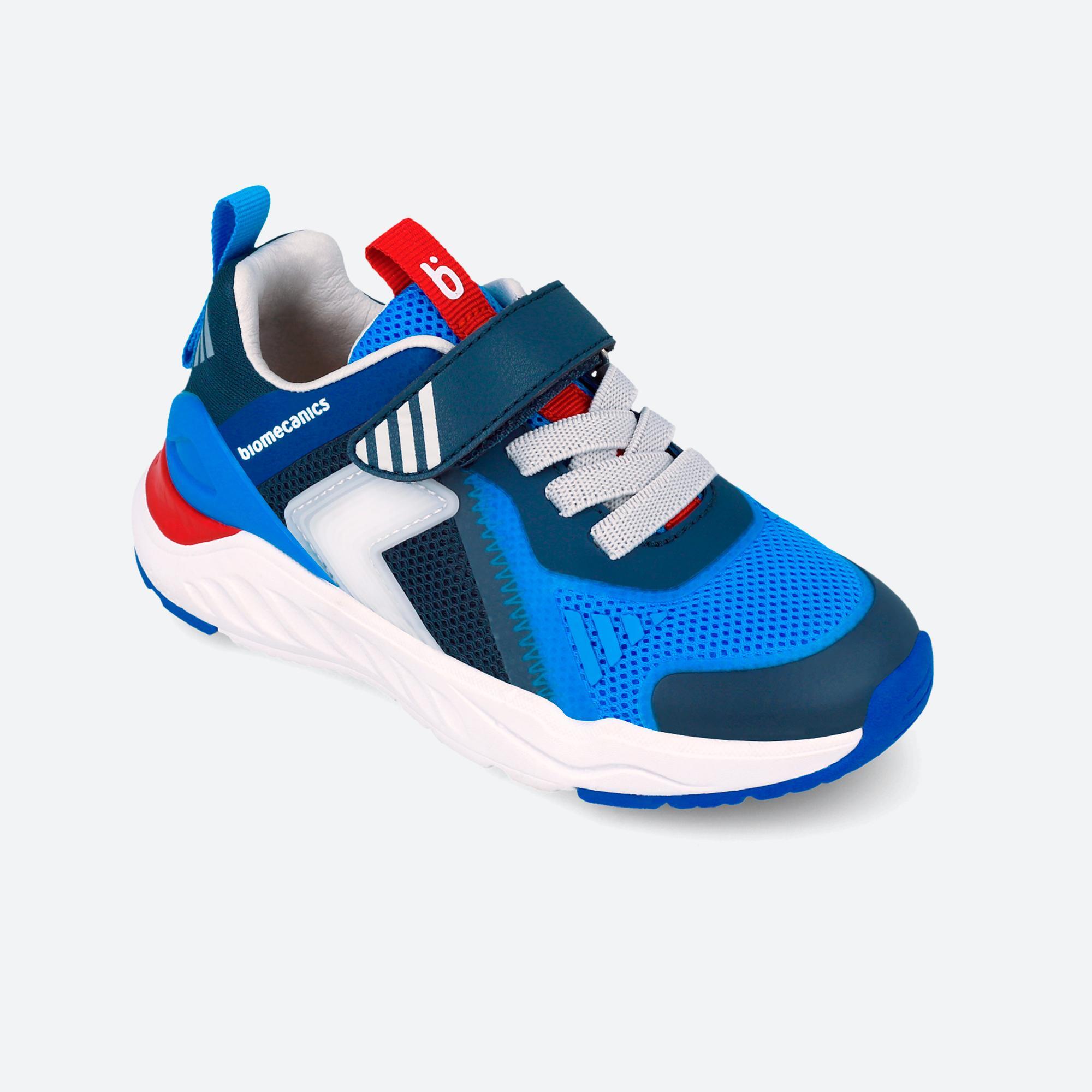 Zapatillas Niño Biomecanics 262274A Azules Cierre Adherente 4/7