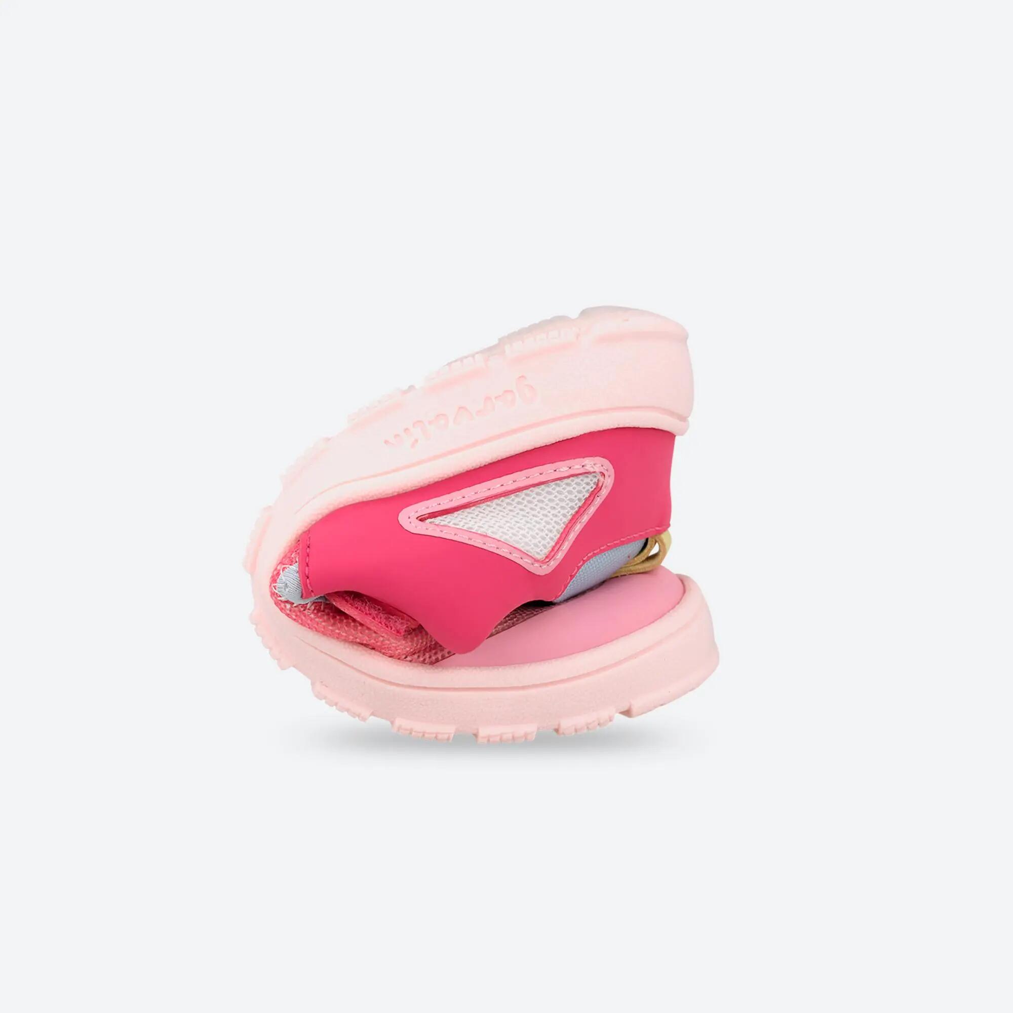 Zapatillas Barefoot Niña Garvalín 262503B Rosas Cierre Adherente 3/7