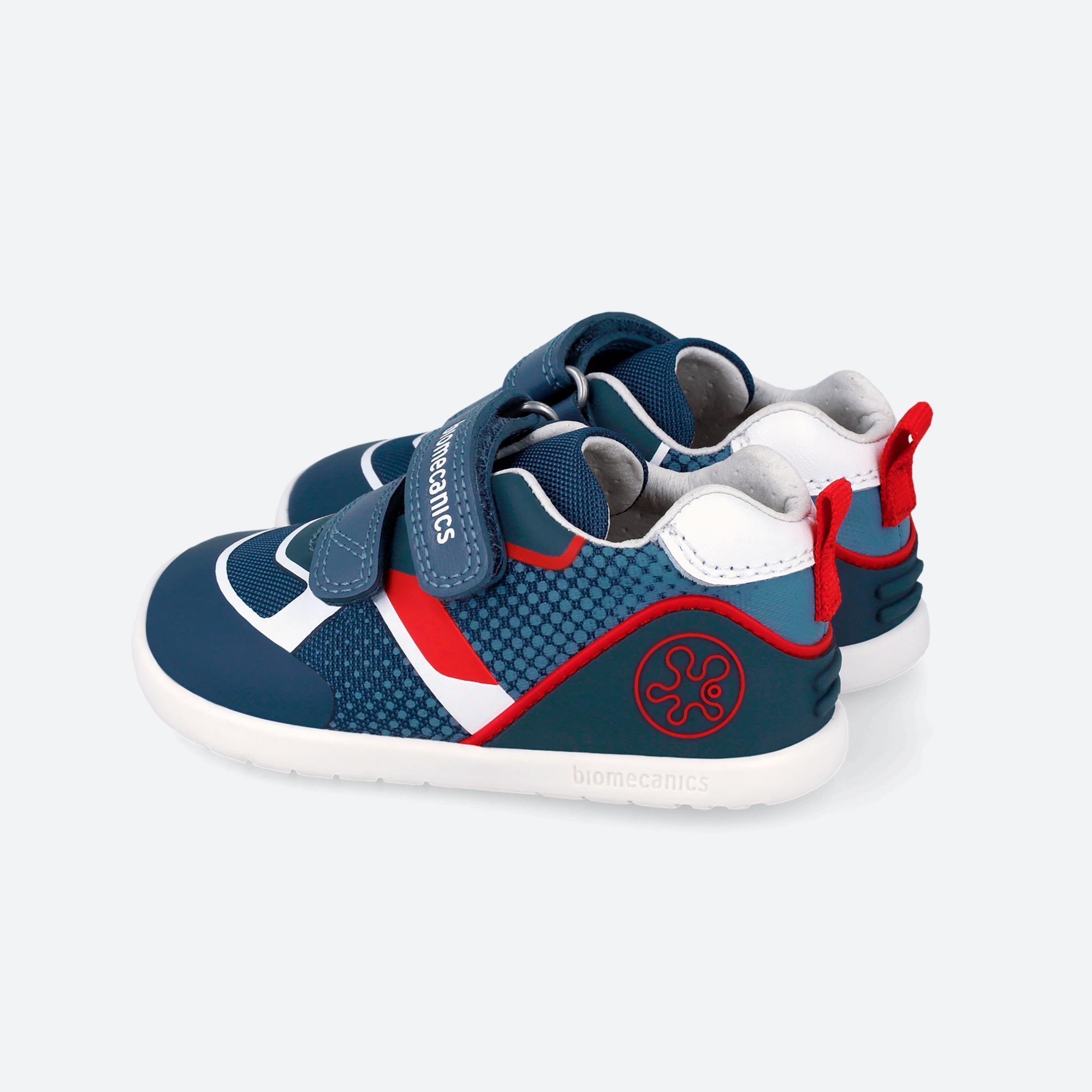 Zapatillas Barefoot Niño Biomecanics 262159A Azules Cierre Adherente 5/7
