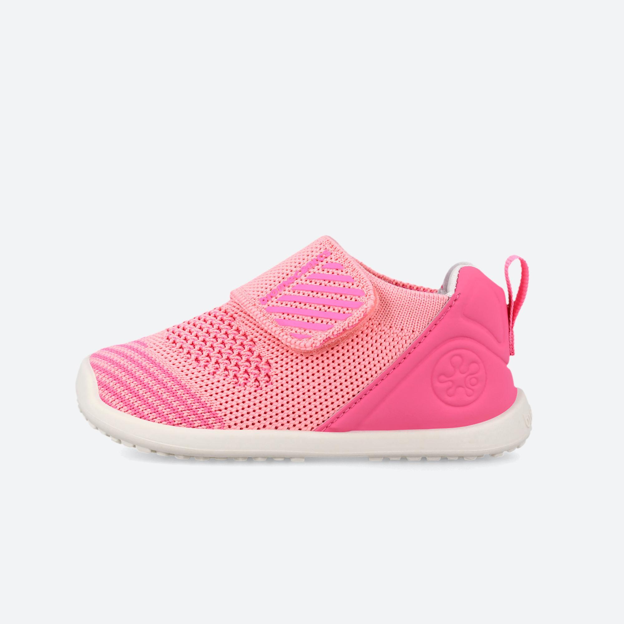 Sapatilhas Barefoot Bebé Biomecanics 262188e em Rosa com Velcro 6/7
