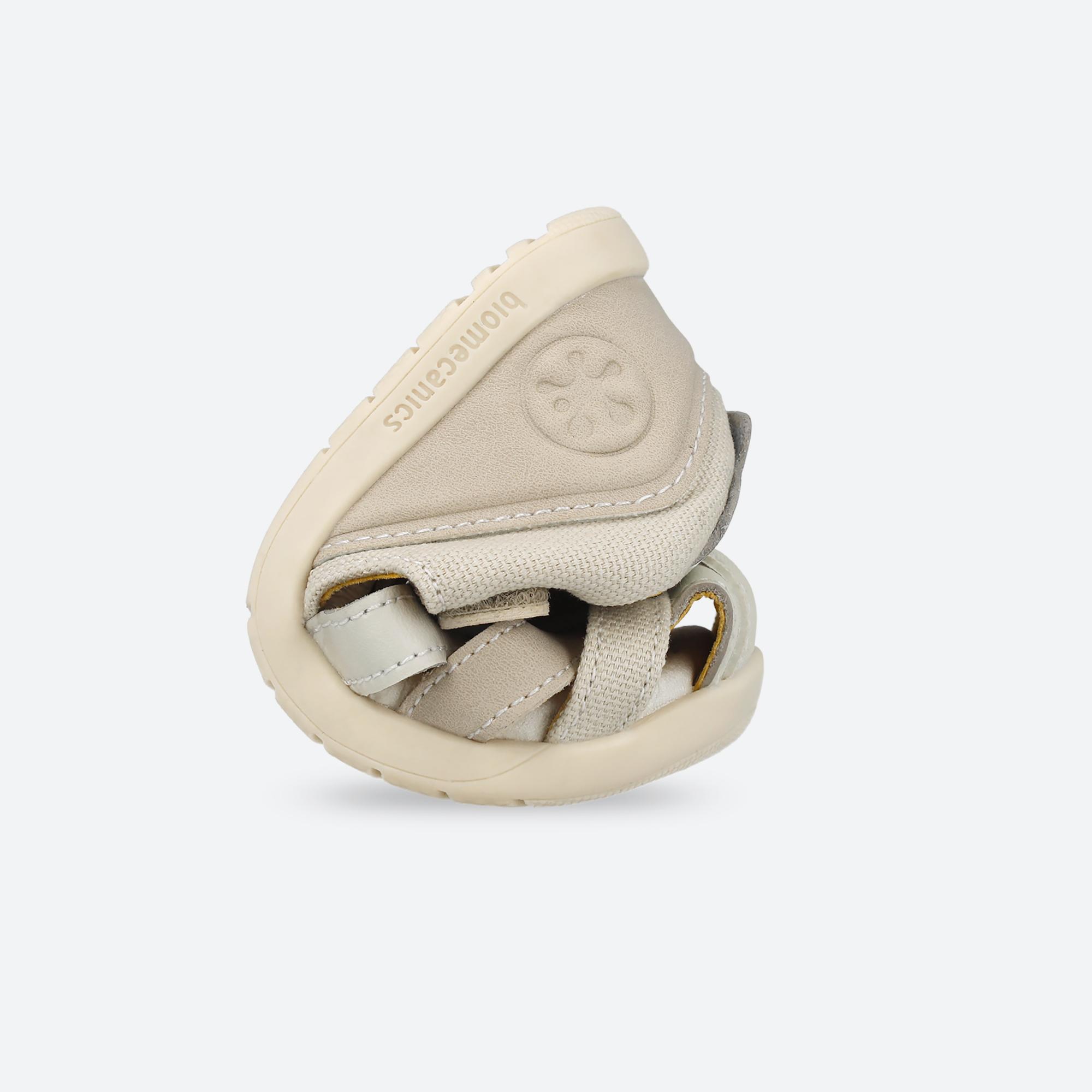 Sandálias Barefoot Bebé Biomecanics 262168b Bege com Velcro 3/6