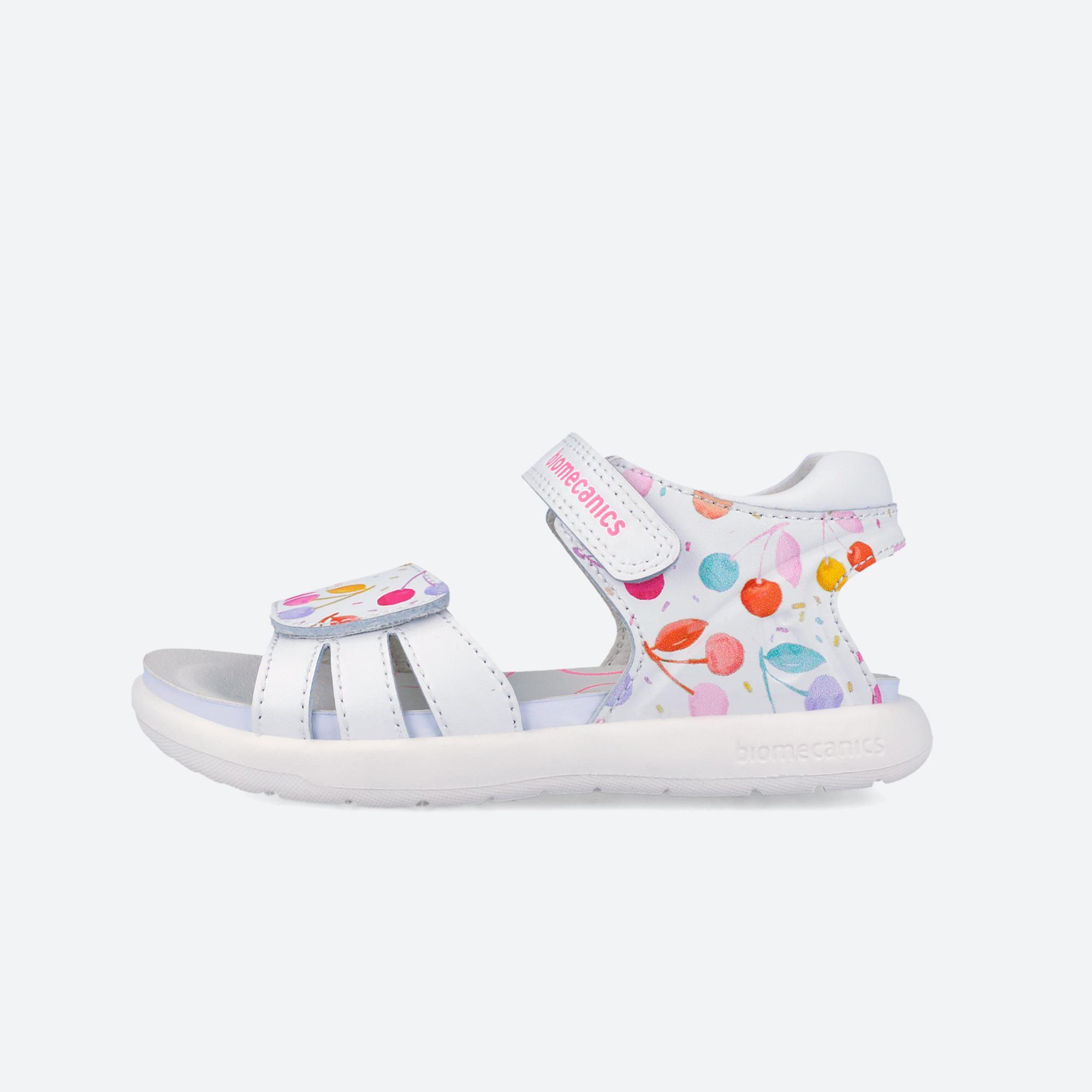 Sandálias Menina Biomecanics 262205a Brancas com Velcro 5/6