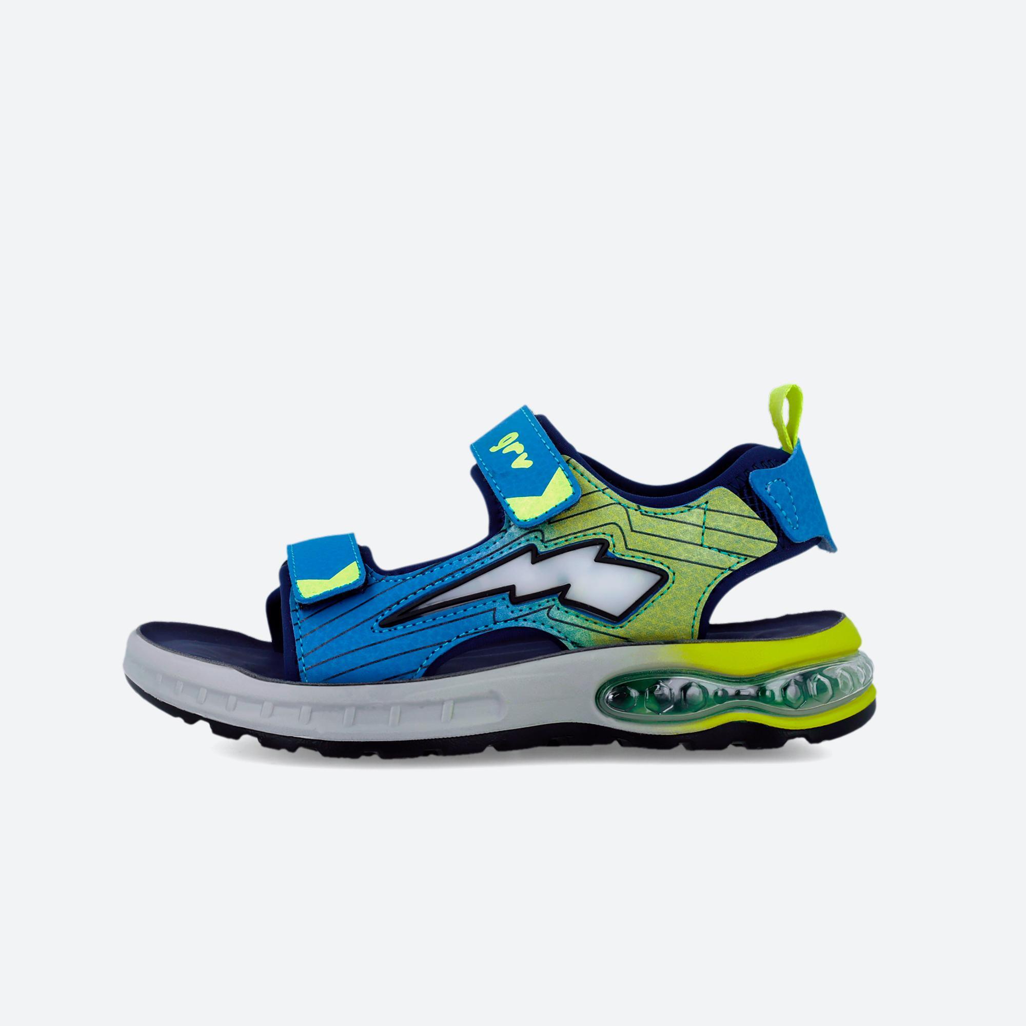 Sandálias Menino Garvalín 262777a em Azul com Velcro 5/7