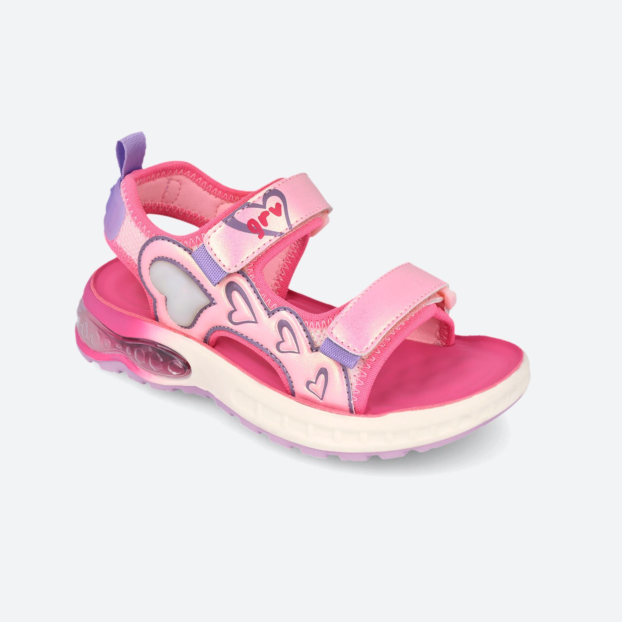 Sandálias Menina Garvalín 262778b em Rosa com Velcro 4/7