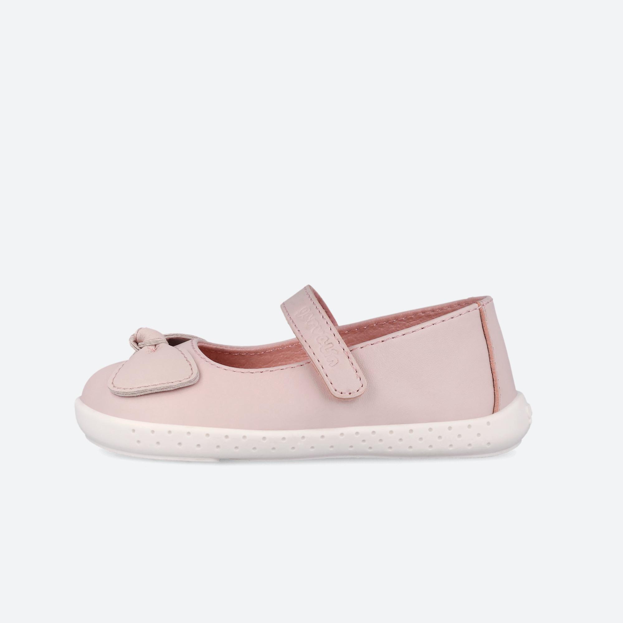 Bailarinas Barefoot Bebé Garvalín 262319a em Rosa com Velcro 6/7