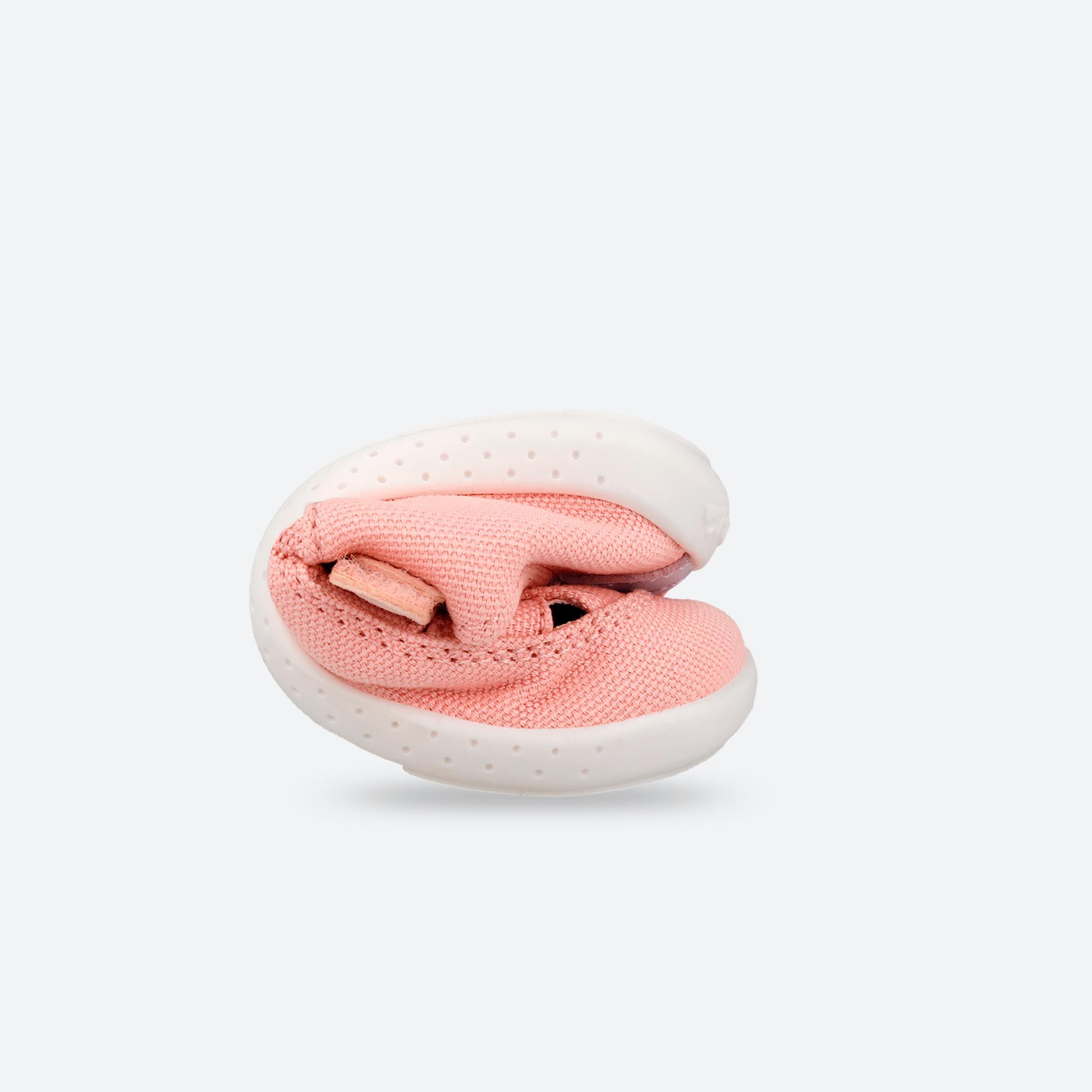 Sandálias Barefoot Bebé Garvalín 262341d em Rosa com Velcro 3/7