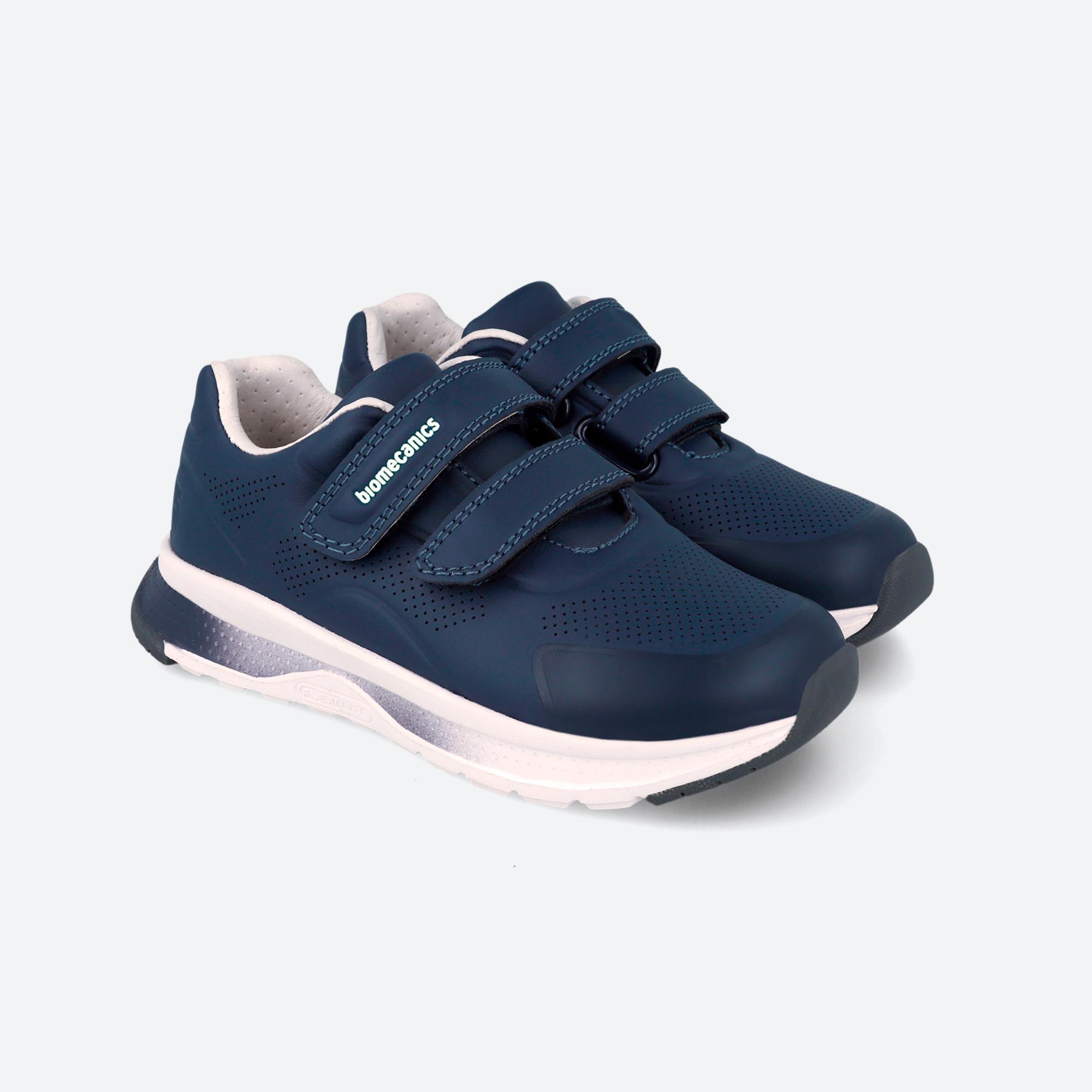 Zapatillas Niño Biomecanics 262250A Azules Cierre Adherente 2/6