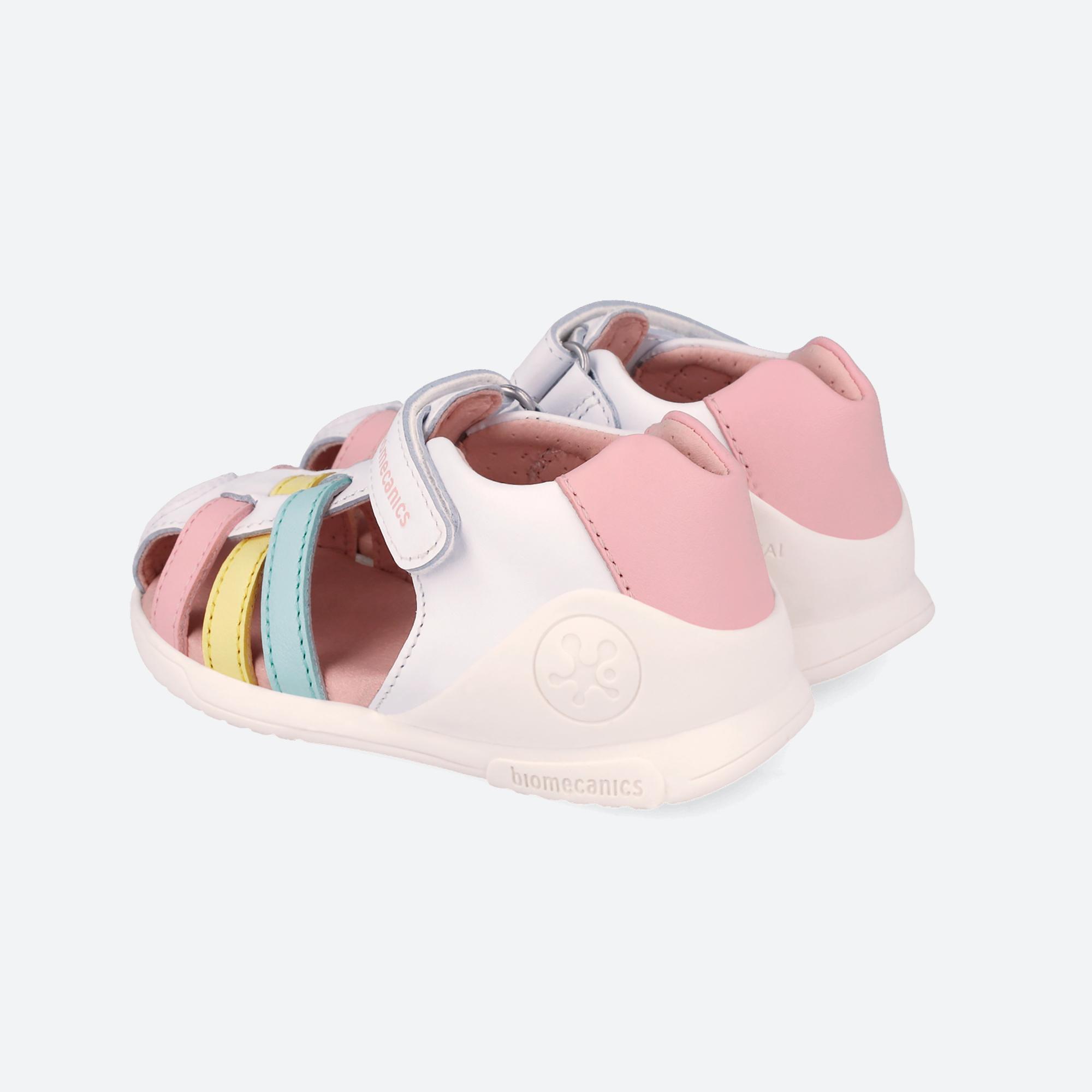 Sandalias Primeros pasos Bebé Biomecanics 262150B Multicolor Cierre Adherente 3/6