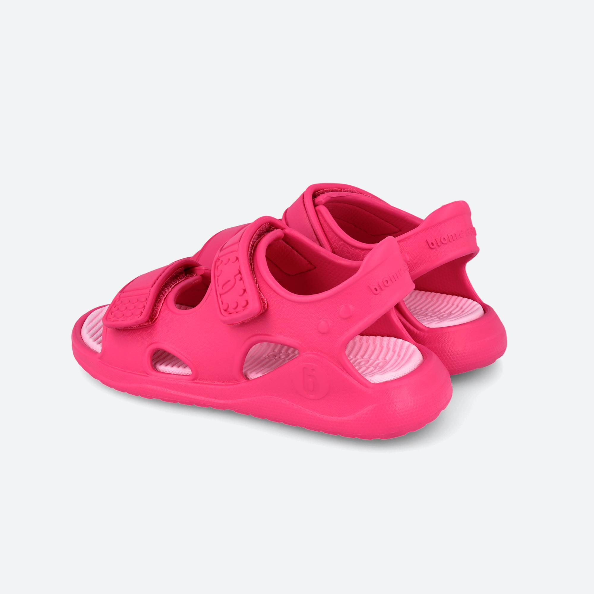 Sandalias Niña Biomecanics 262295D Fucia Cierre Adherente 3/6