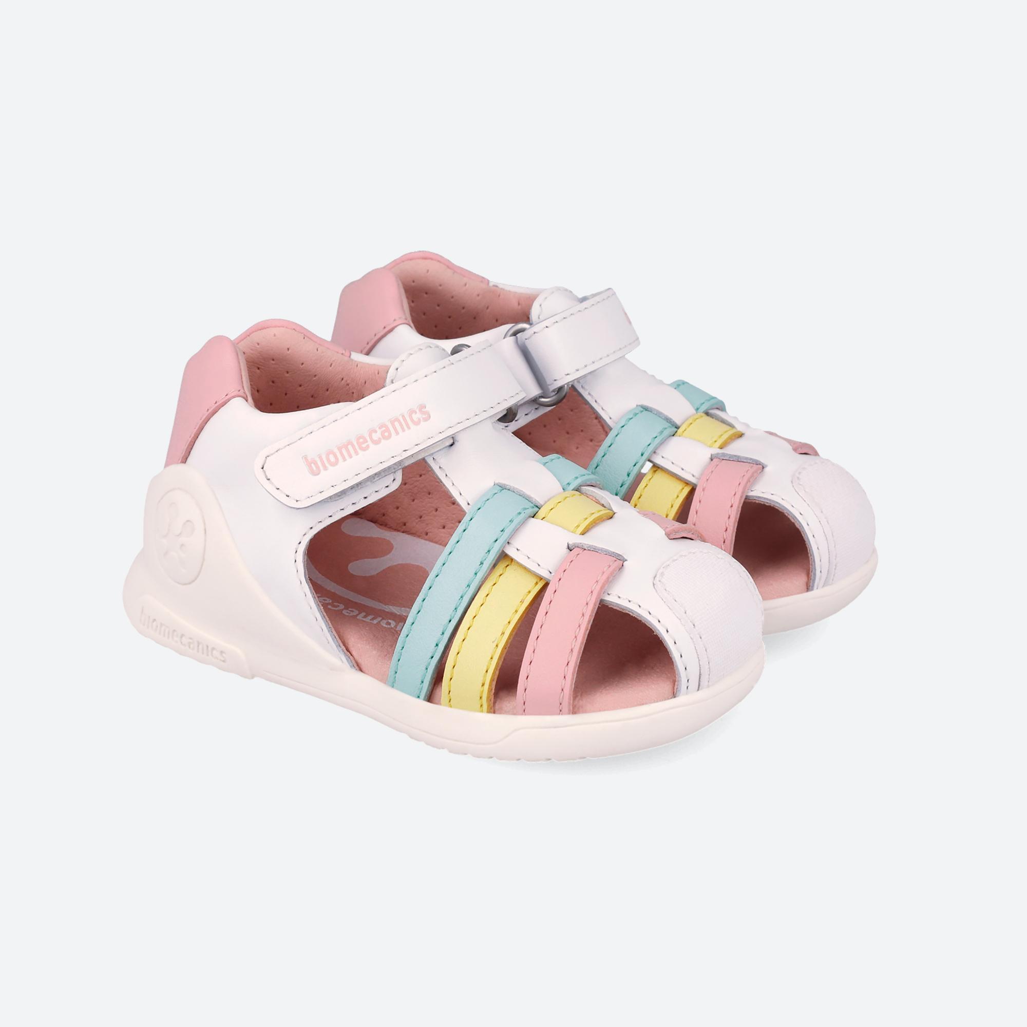 Sandalias Primeros pasos Bebé Biomecanics 262150B Multicolor Cierre Adherente 2/6