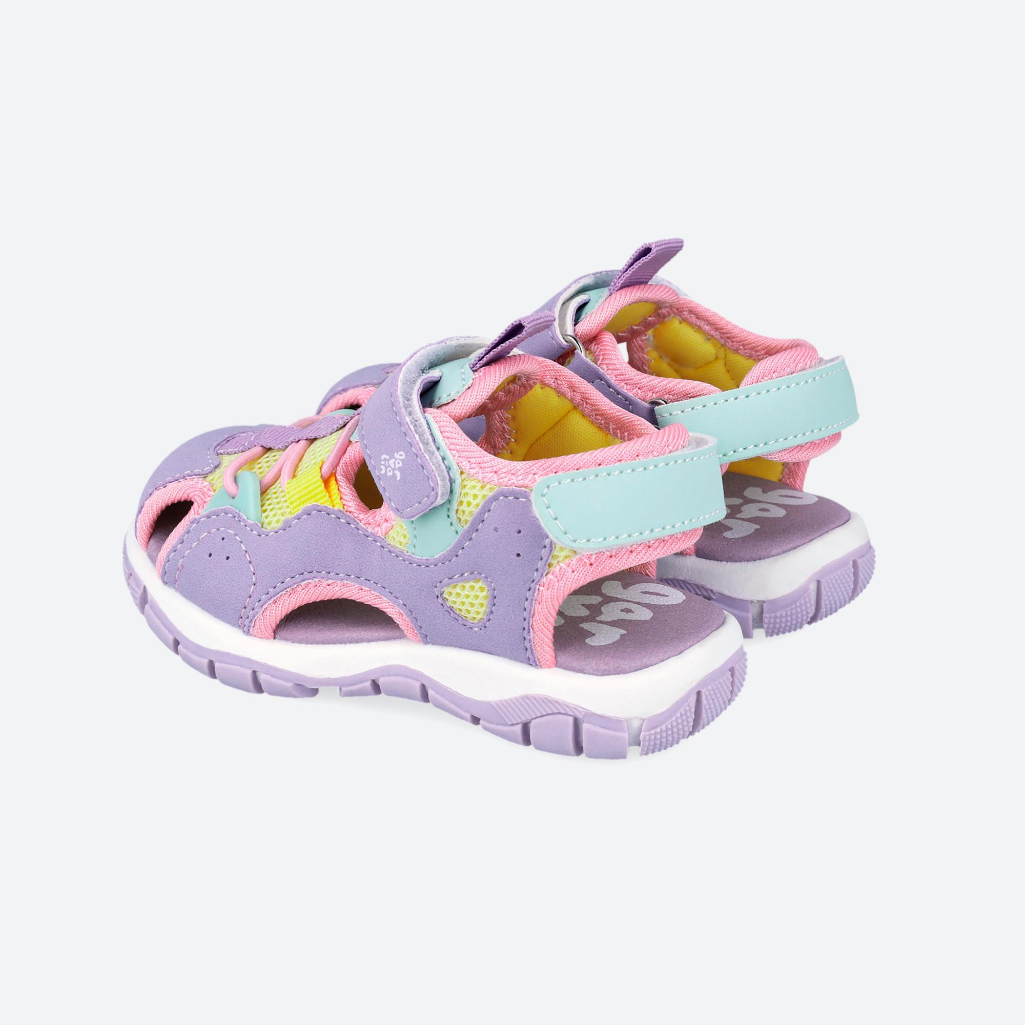 Sandálias Menina Garvalín 262716d Lilás com Velcro 3/6