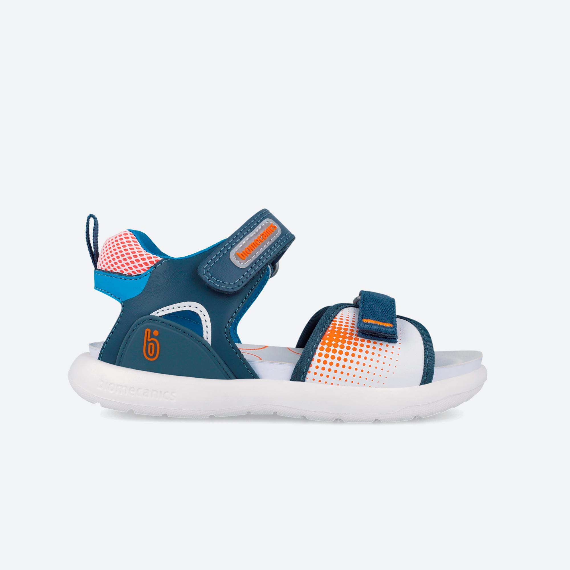 Sandalias Niño Biomecanics 262236A Azules Cierre Adherente 1/6