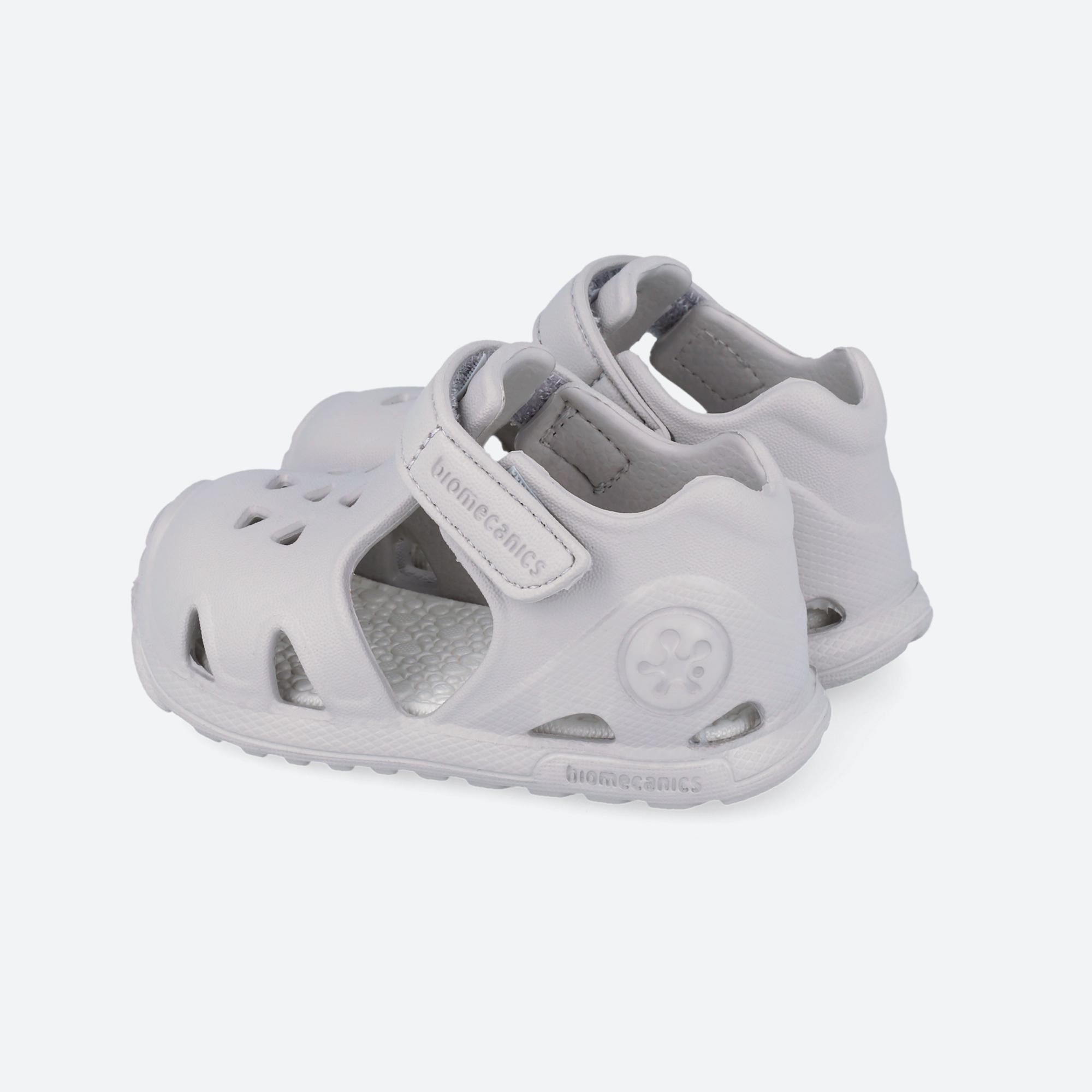 Sandálias Bebé Biomecanics 262290c Brancas com Velcro 3/6