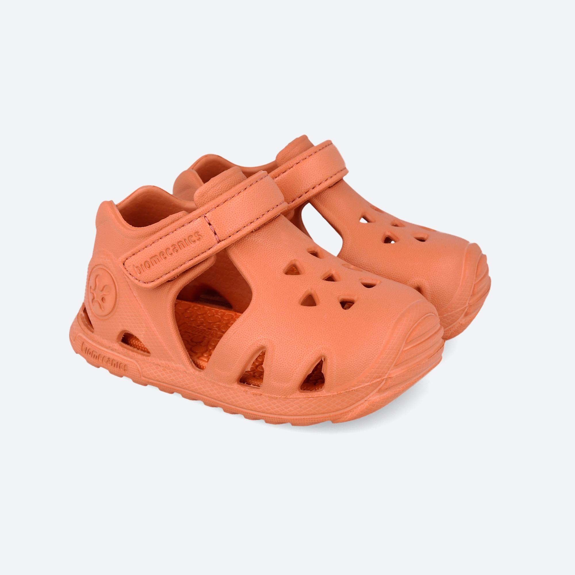 Sandálias Bebé Biomecanics 262290d Laranja com Velcro 2/6