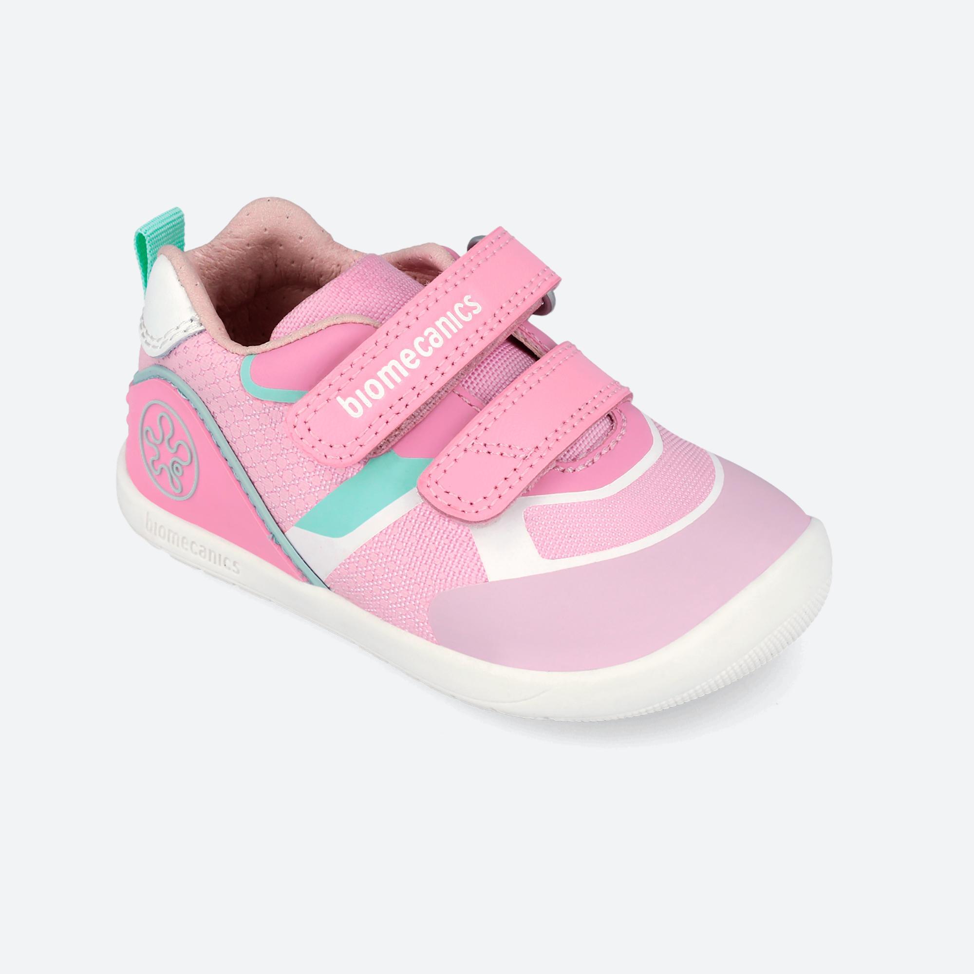 Zapatillas Barefoot Niña Biomecanics 262159C Rosas Cierre Adherente 4/7