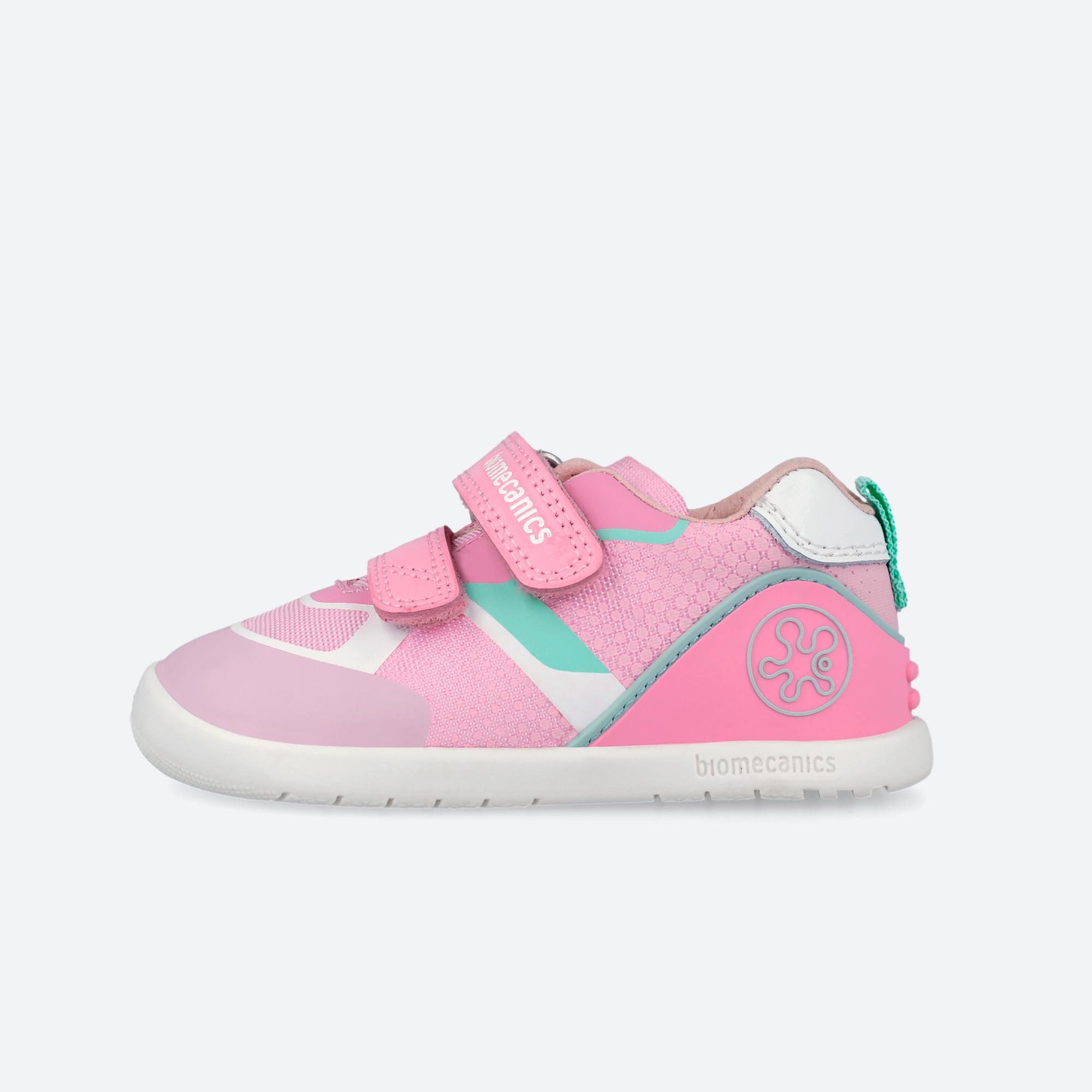 Zapatillas Barefoot Niña Biomecanics 262159C Rosas Cierre Adherente 6/7
