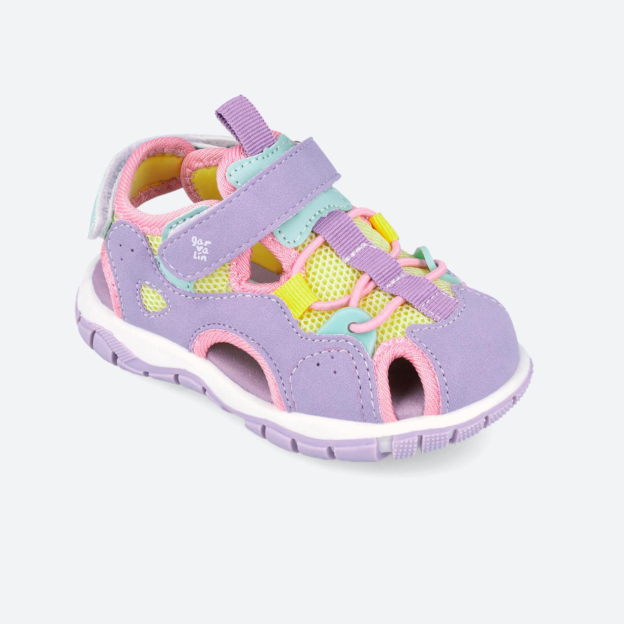 Sandálias Menina Garvalín 262716d Lilás com Velcro 4/6