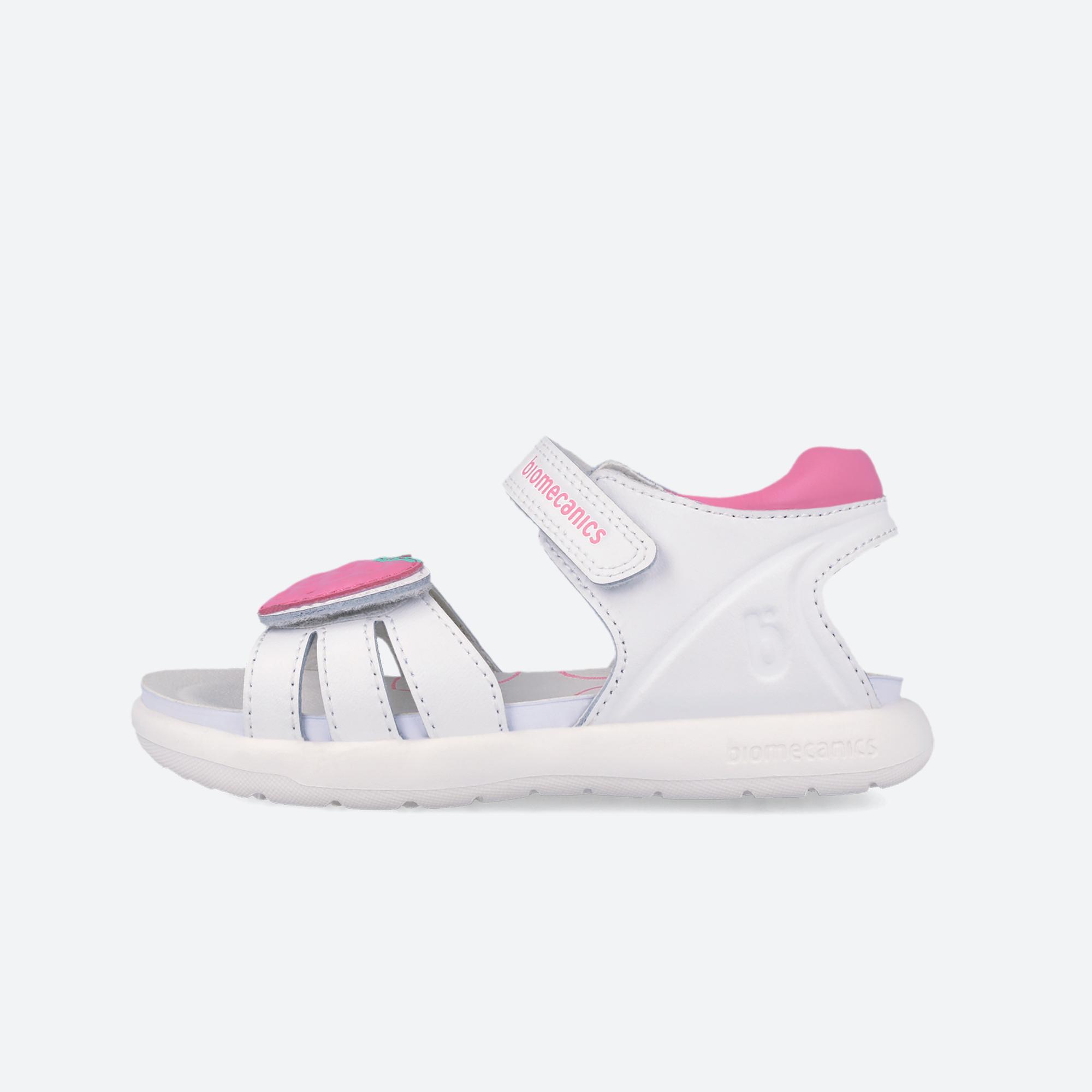 Sandalias Niña Biomecanics 262204A Blancas Cierre Adherente 5/6