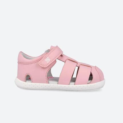 Sandalias Barefoot Niños Garvalín 252326G Celestes Cierre Adherente