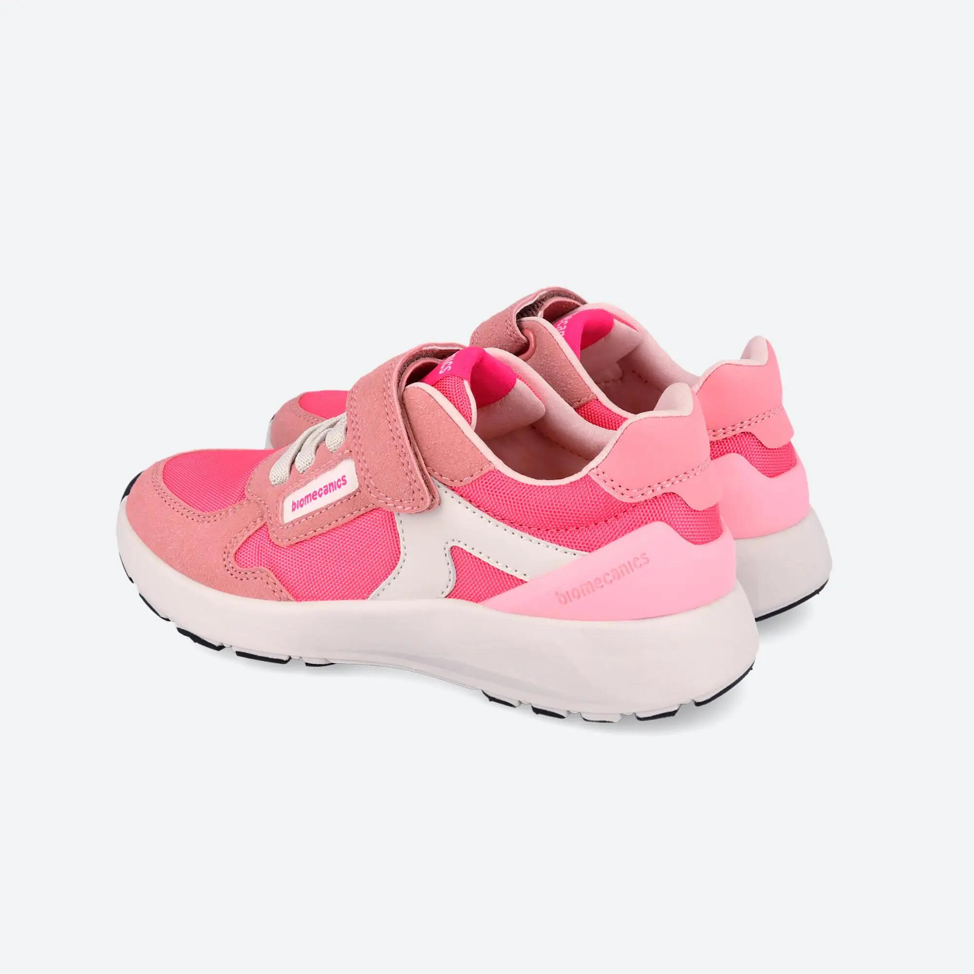 Zapatillas Niña Biomecanics 262277D Rosas Cierre Adherente 3/6
