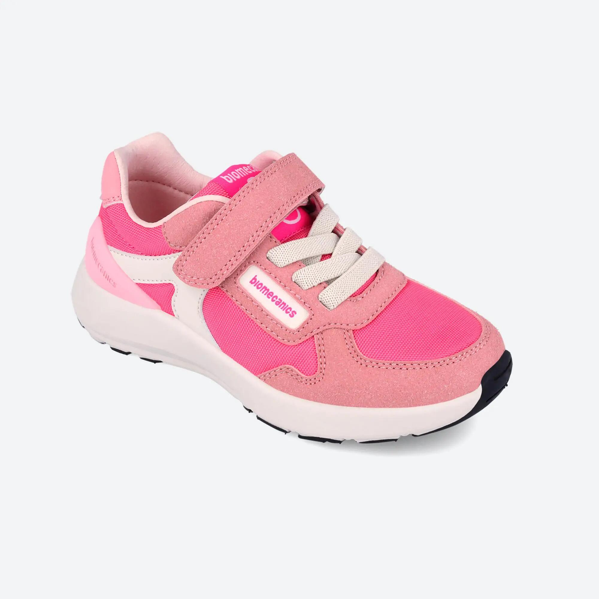 Zapatillas Niña Biomecanics 262277D Rosas Cierre Adherente 4/6