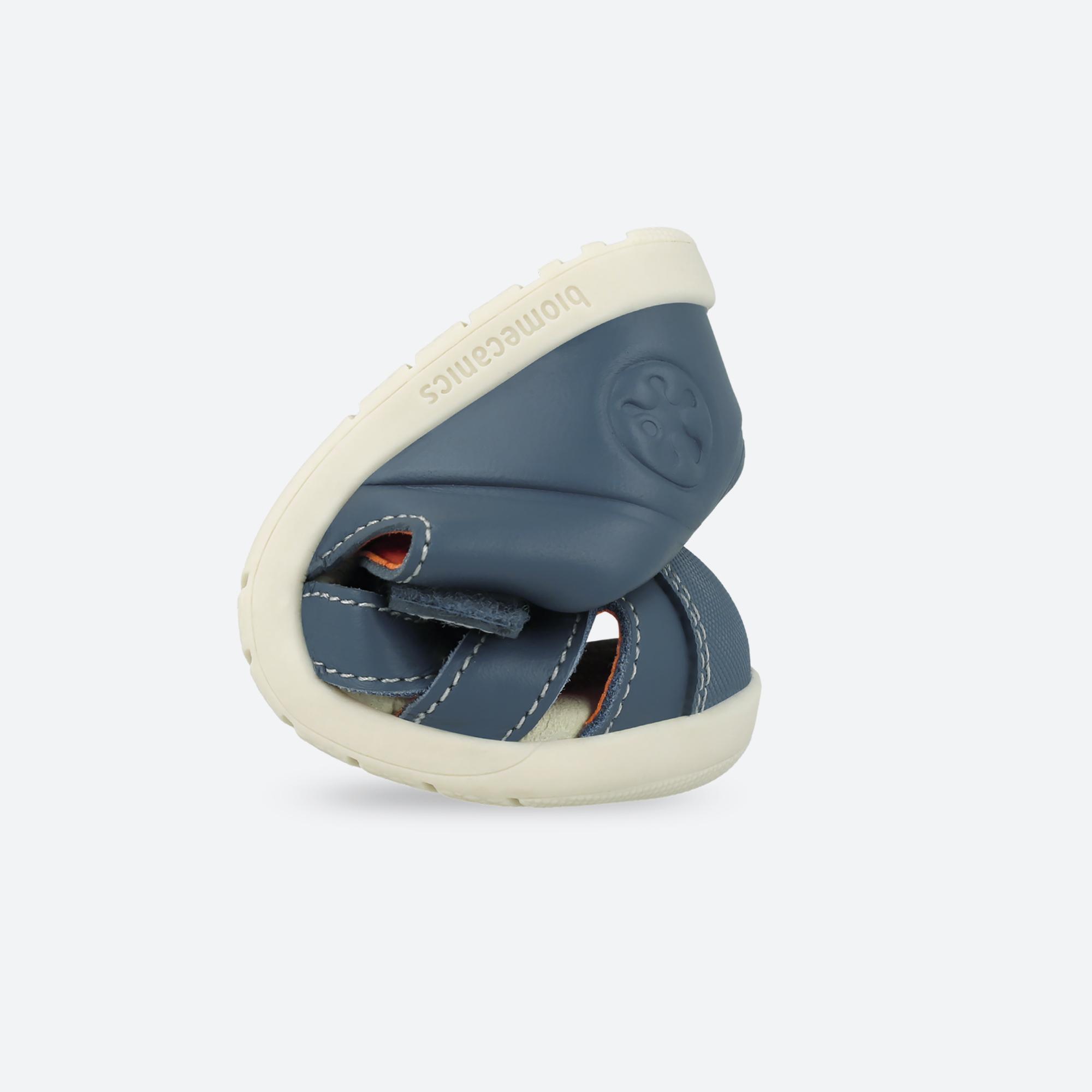 Sandalias Barefoot Bebé Biomecanics 262167A Azules Cierre Adherente 3/7