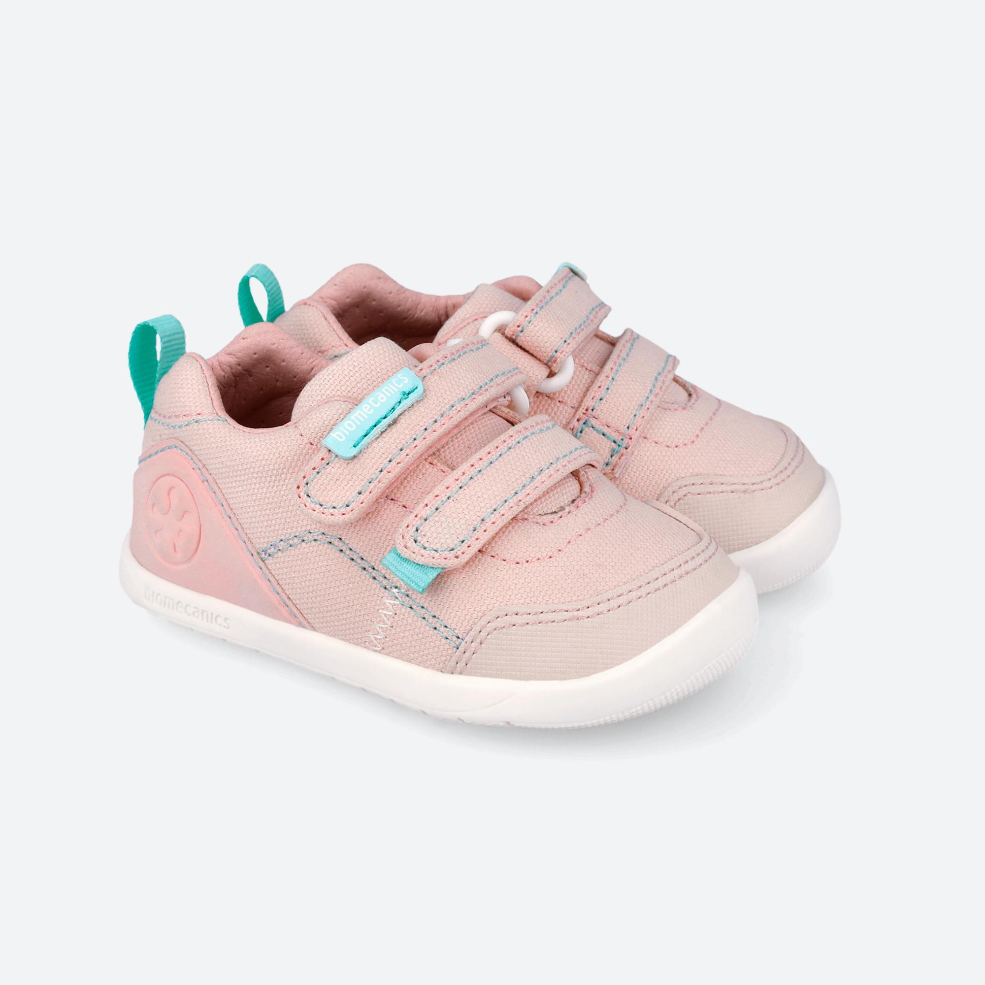 Zapatillas Barefoot Bebé Biomecanics 262190E Rosas Cierre Adherente 2/7