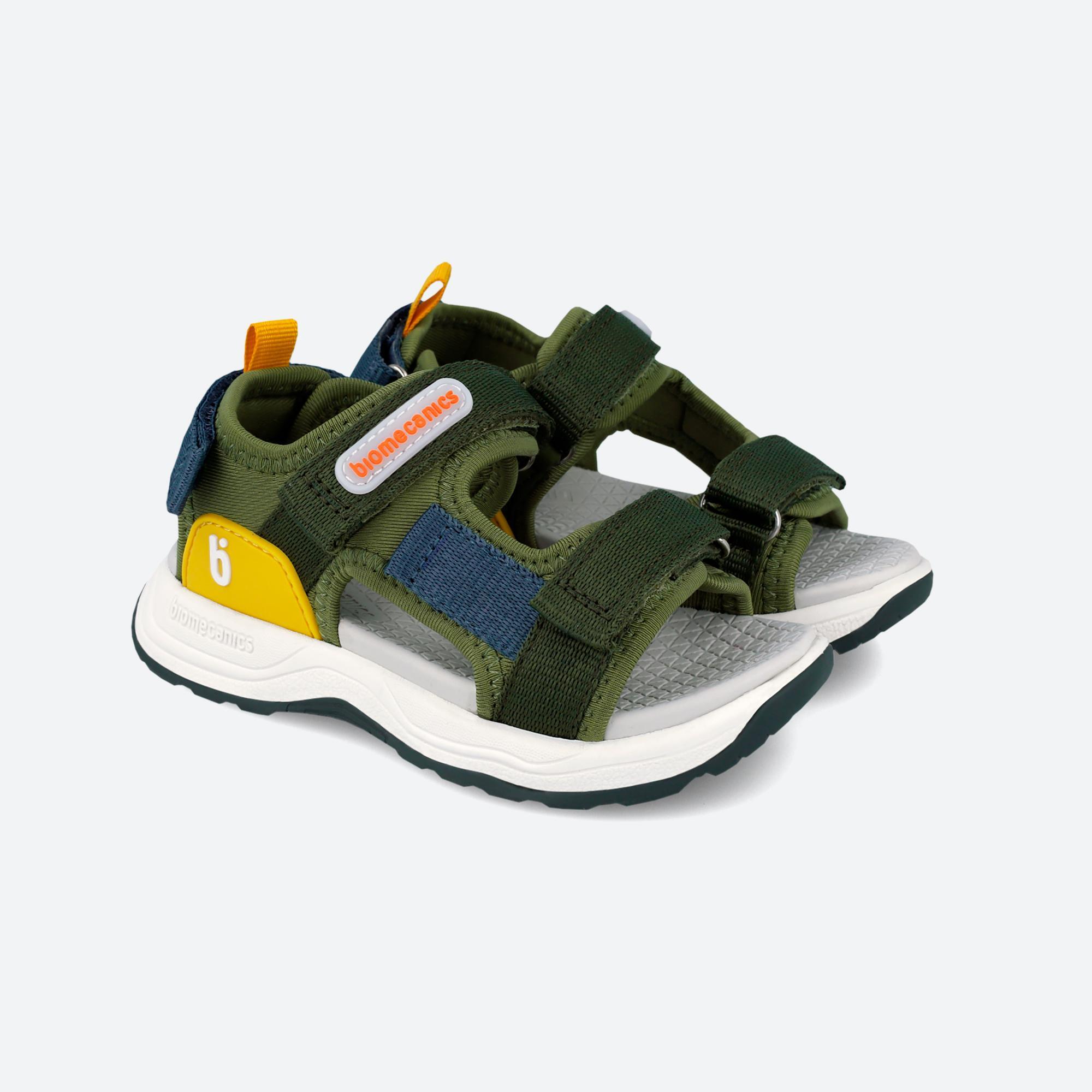 Sandálias Menino Biomecanics 262242b Verdes com Velcro 2/6