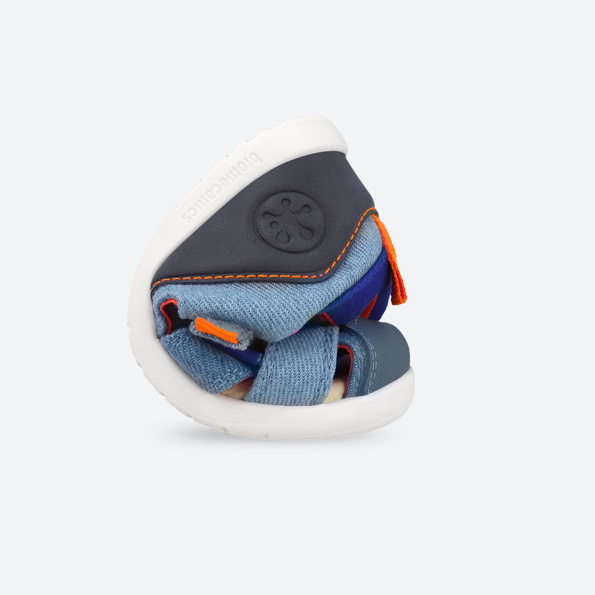Sandálias Barefoot Bebé Biomecanics 262199a Índigo/azul com Velcro 3/7