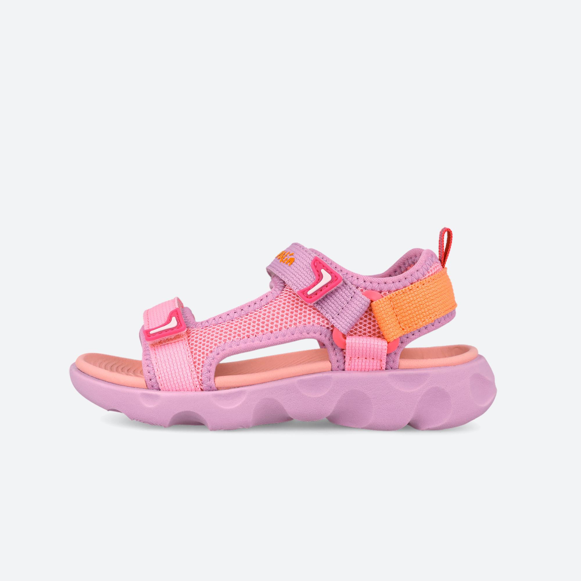 Sandalias Niña Garvalín 262770D Rosas Cierre Adherente 5/6