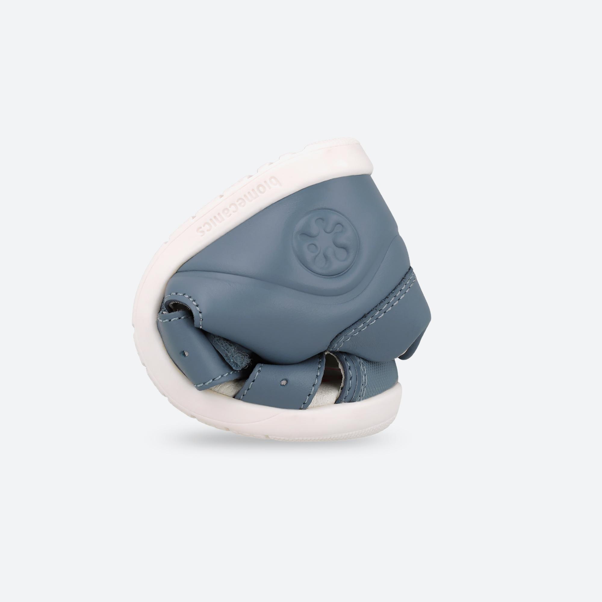 Sandálias Barefoot Bebé Biomecanics 262164a em Azul com Velcro 3/7