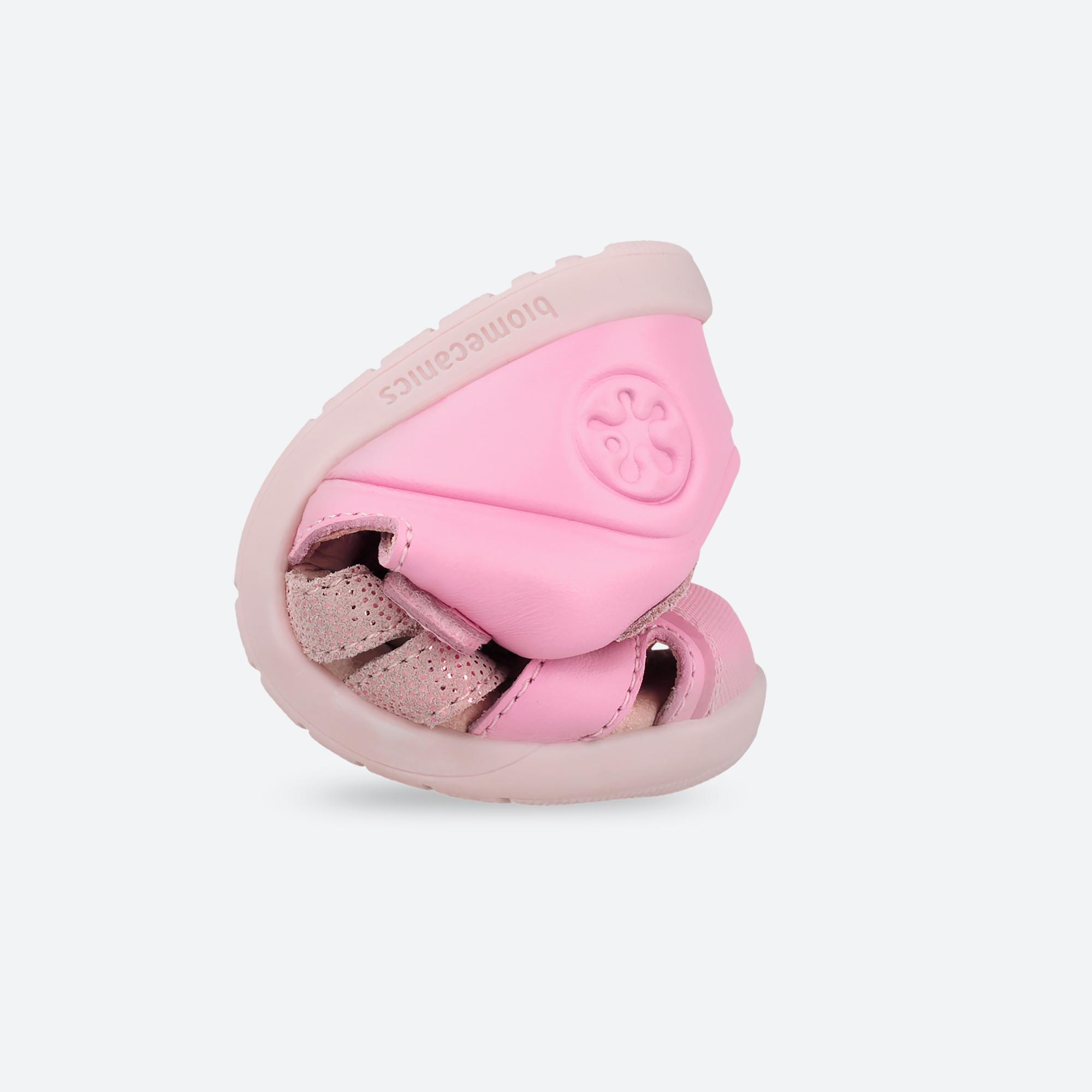 Sandálias Barefoot Bebé Biomecanics 262160a em Rosa com Velcro 3/7