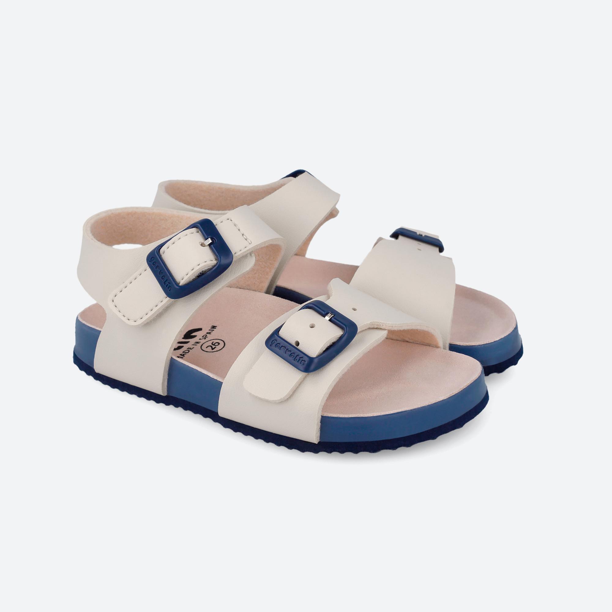 Sandalias Niño Garvalín 262472B BeigesCierre Adherente 2/7