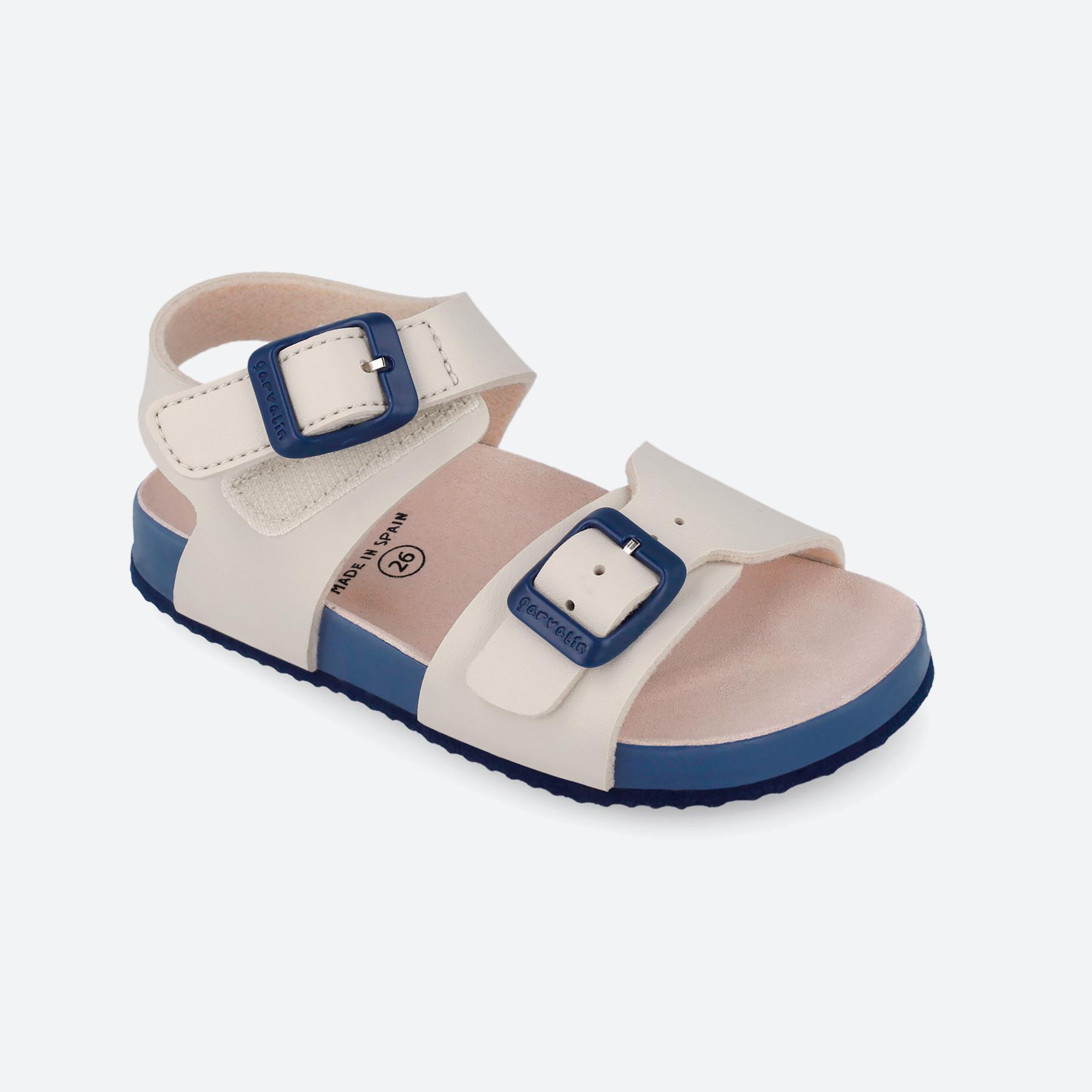 Sandalias Niño Garvalín 262472B BeigesCierre Adherente 6/7