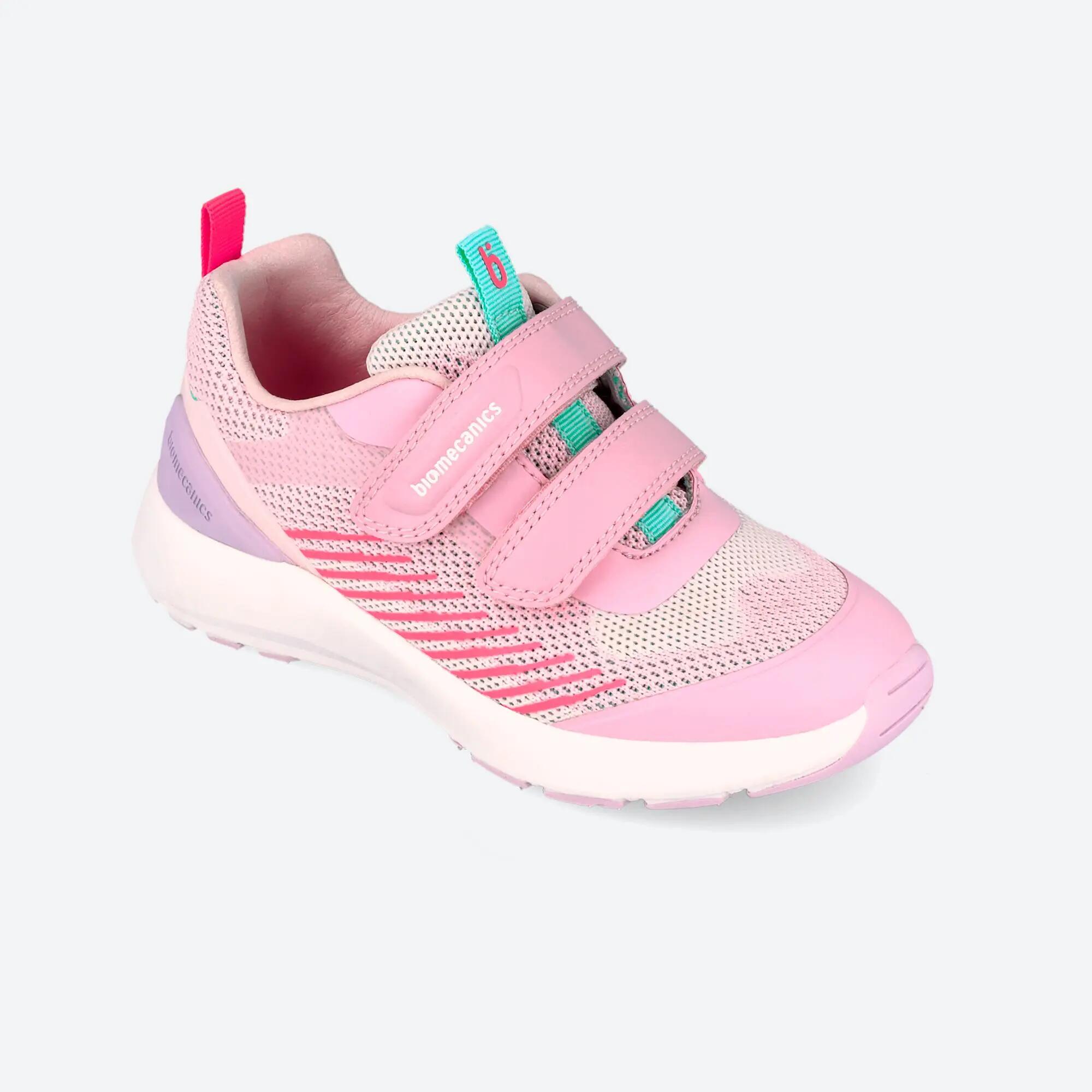 Sapatilhas Menina Biomecanics 262276b em Rosa com Velcro 4/6