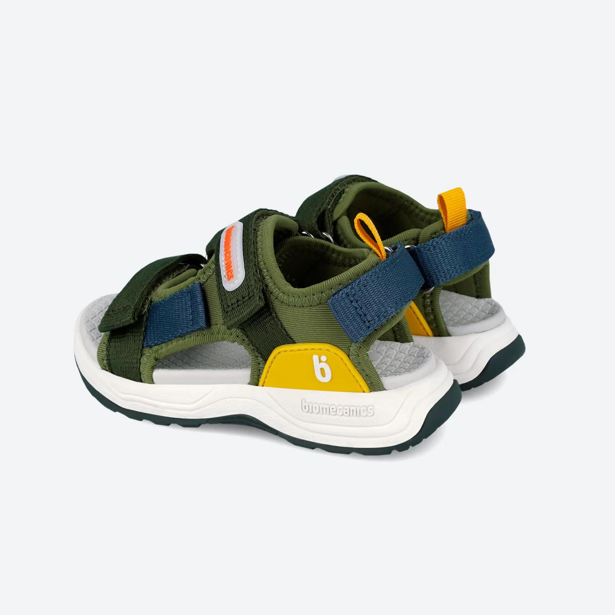 Sandálias Menino Biomecanics 262242b Verdes com Velcro 3/6