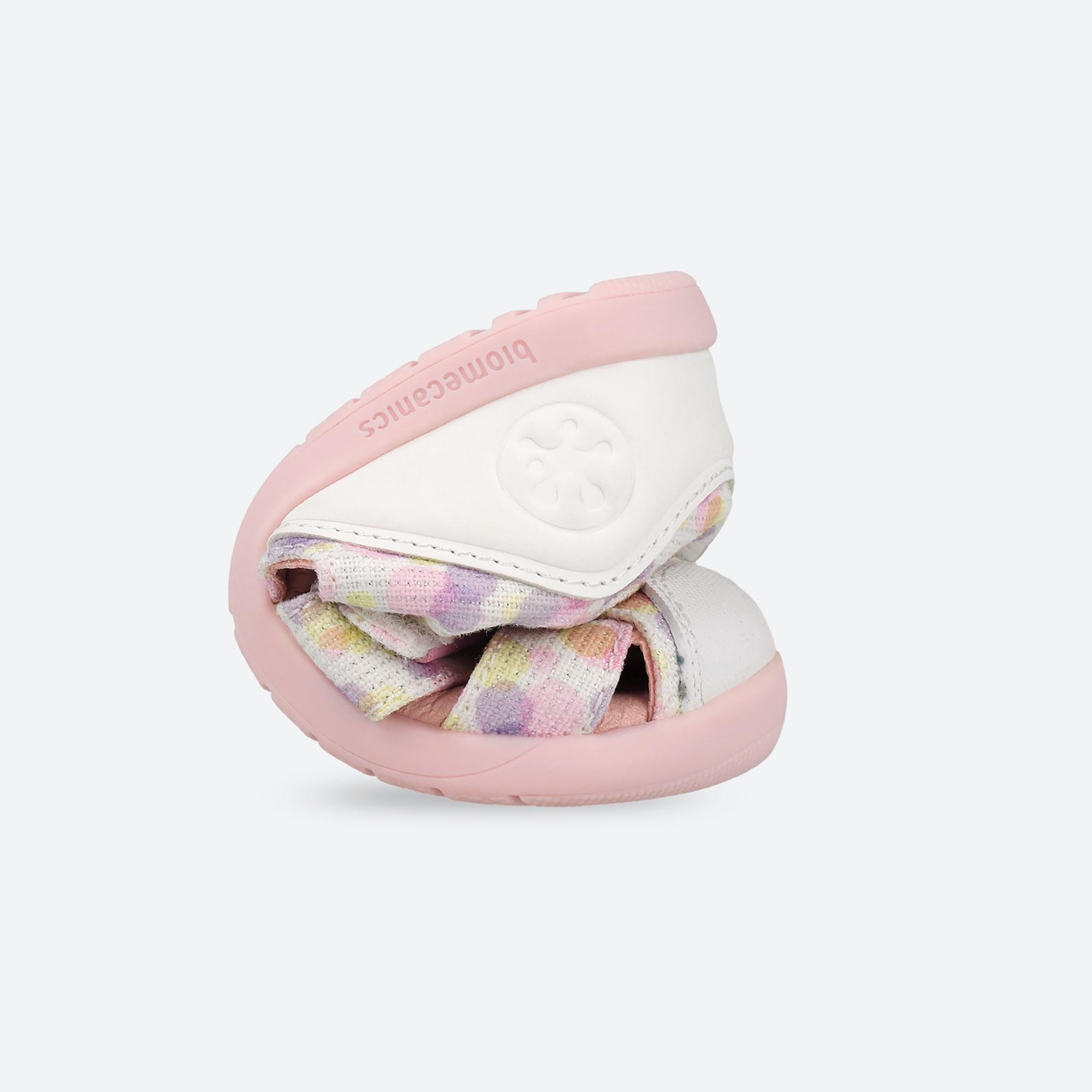 Sandalias Barefoot Bebé Biomecanics 262193B Blancas Cierre Adherente 3/7