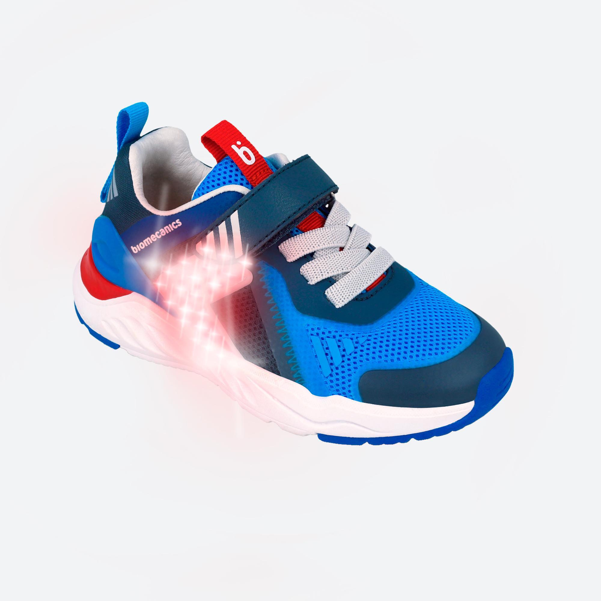 Zapatillas Niño Biomecanics 262274A Azules Cierre Adherente 7/7