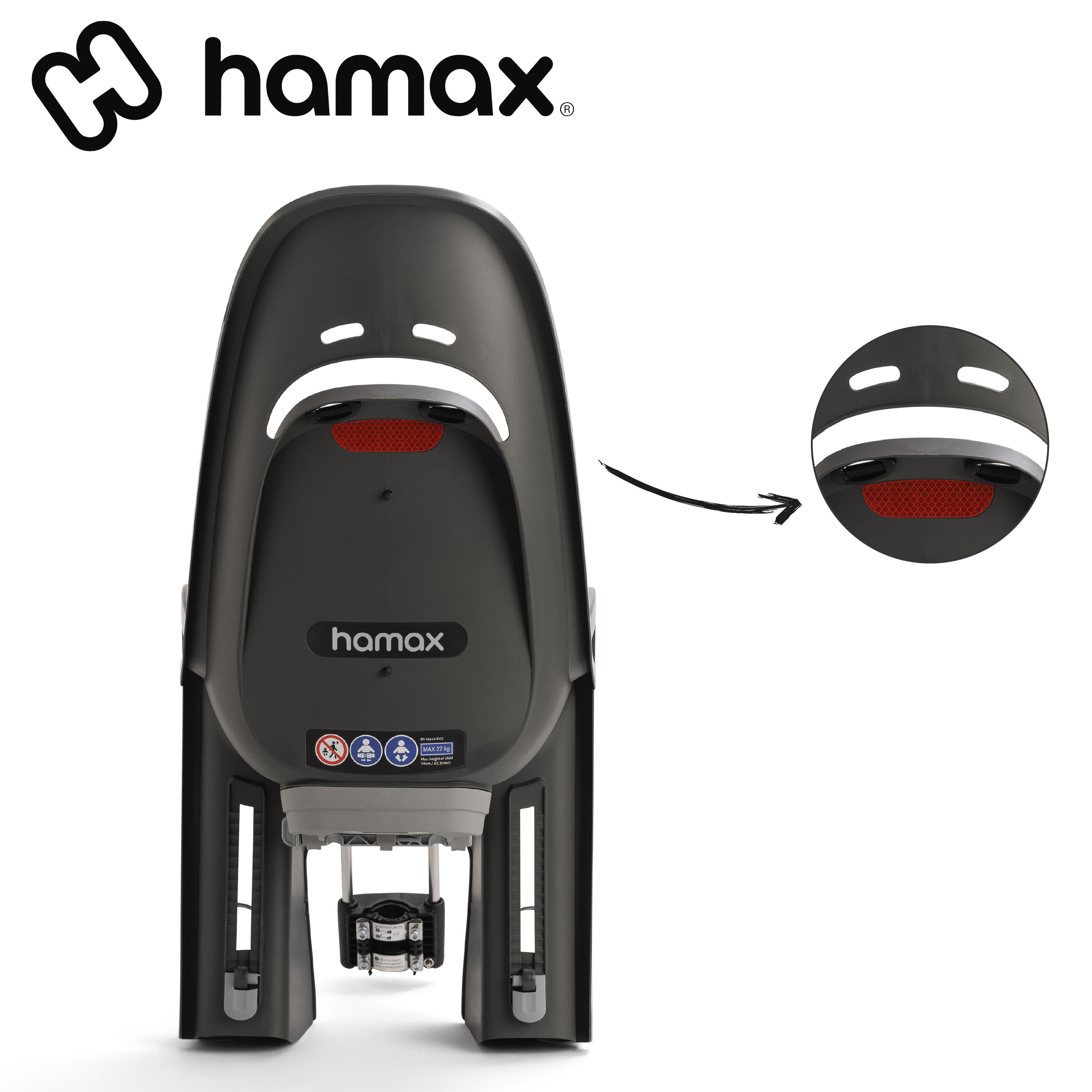 Portabebés para cuadro Hamax Zenith 3/7