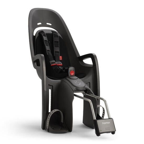 Porte-bébé vélo cadre ZENITH gris/noir – Fixation rapide