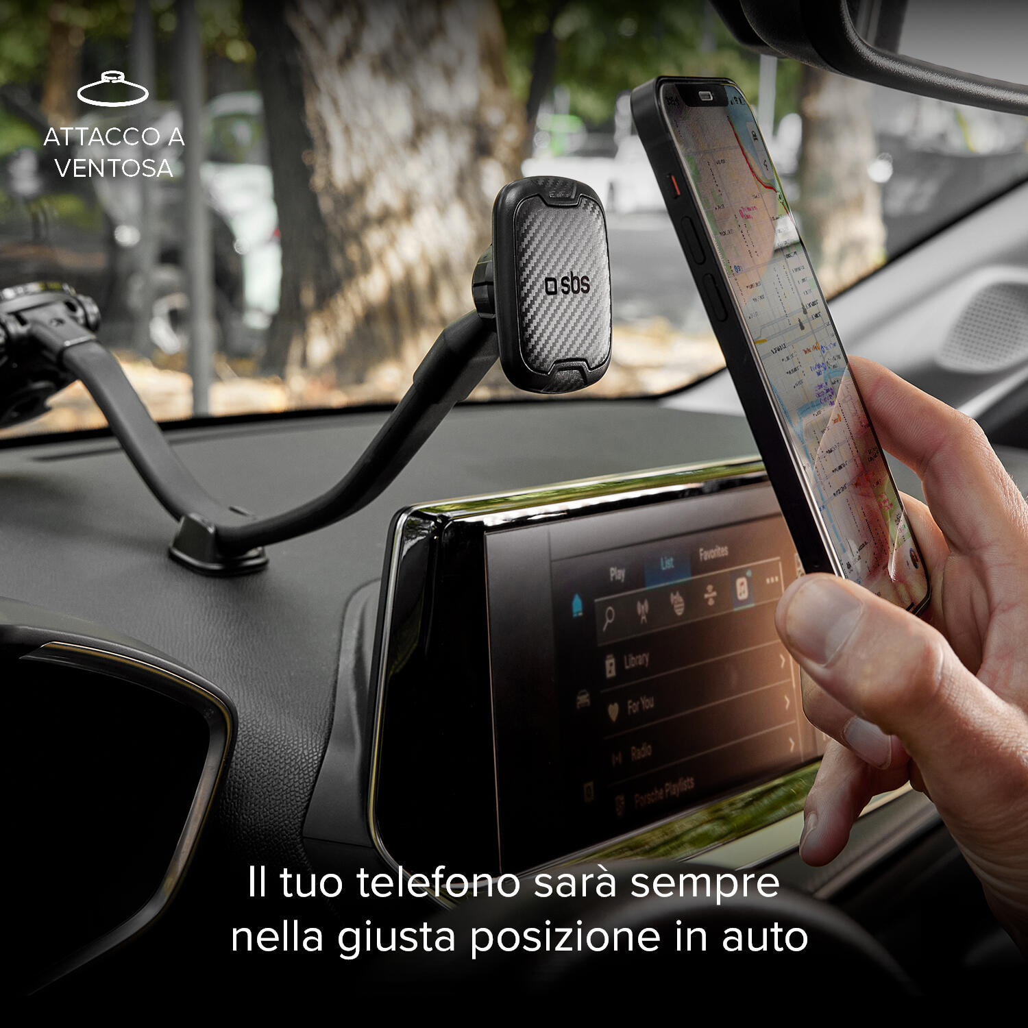 Supporto per Cellulare Magnetico per Auto, Camion, Camper con Braccio Snodabile 5/5