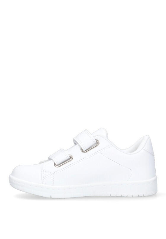 Deportivas Casual Niña Suela Plana - Modelo Rbs-599 Blanco 3/6